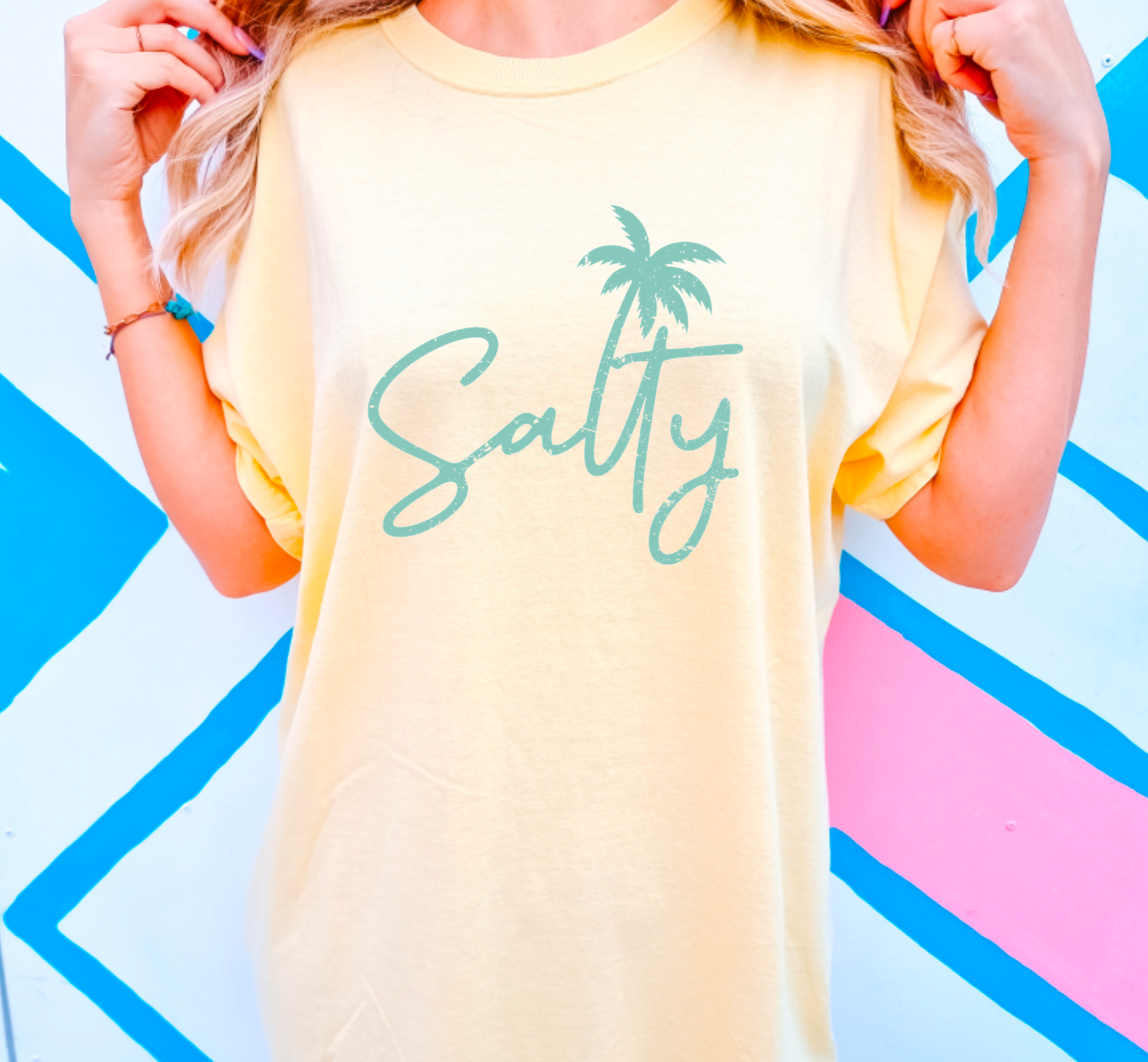 Salty Comfort Colors Tee Graphic Tees Salty Tees