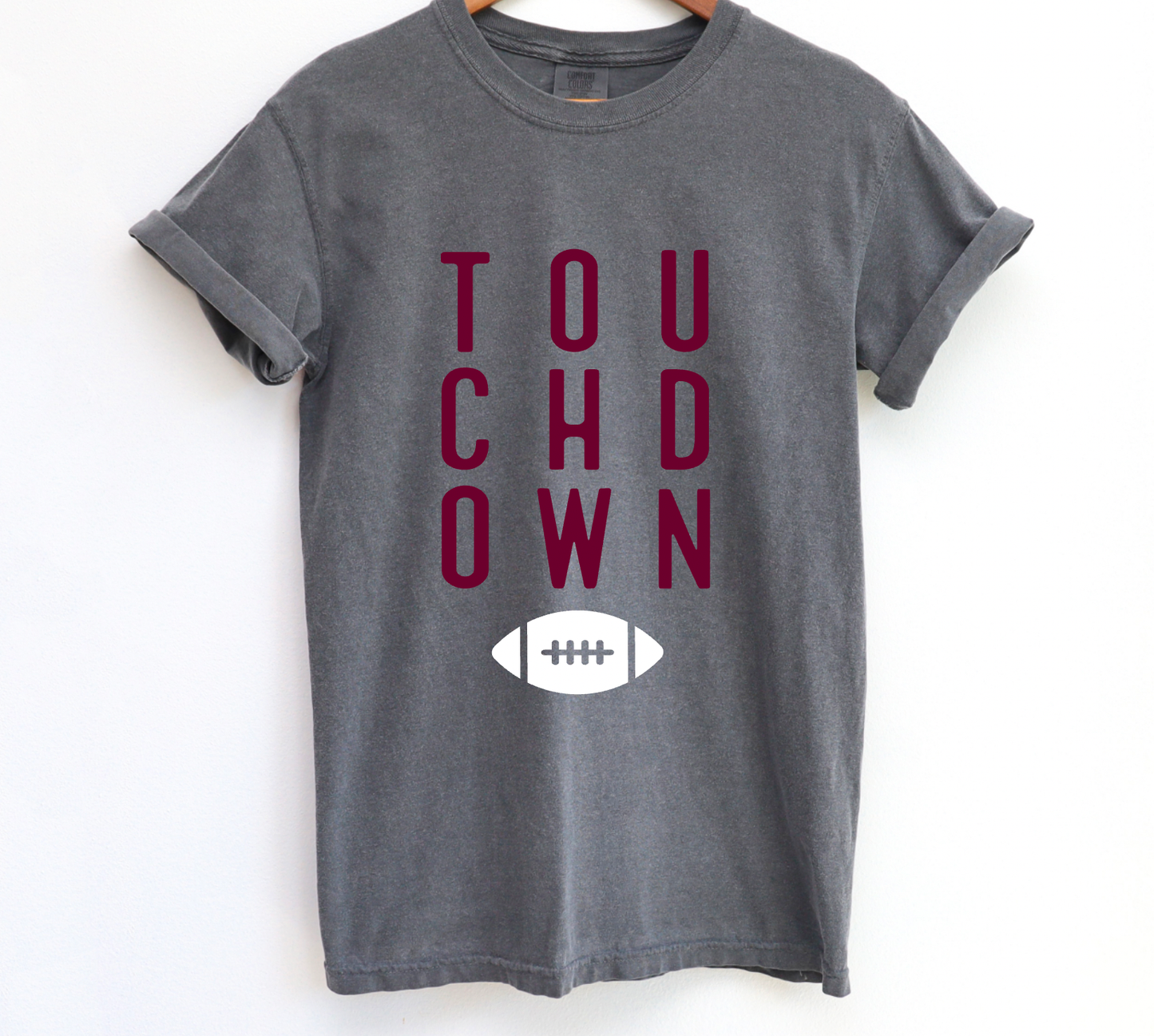 Mississippi Football Comfort Colors Tee