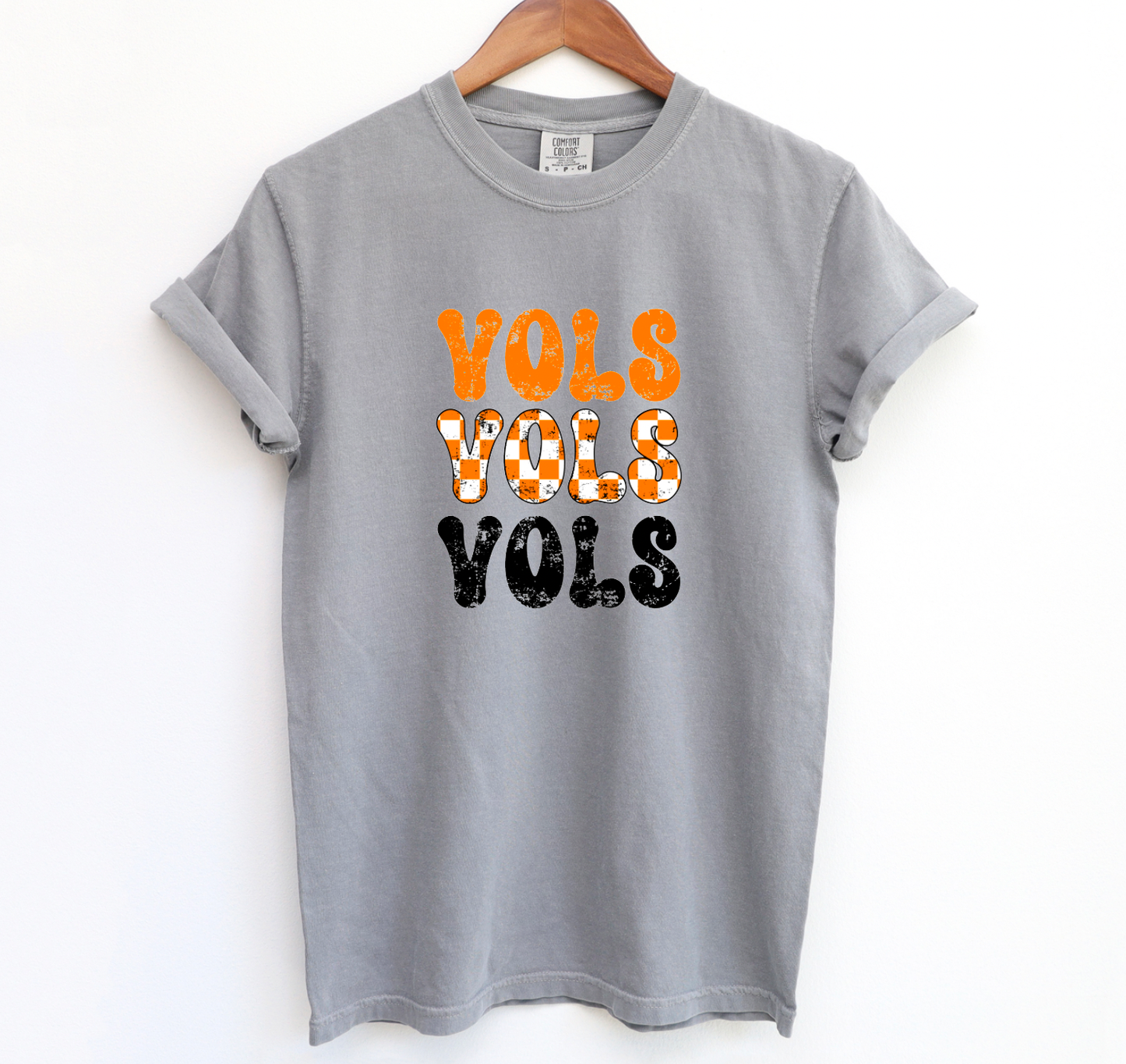 Tennessee Vols Stacked Comfort Colors Tee
