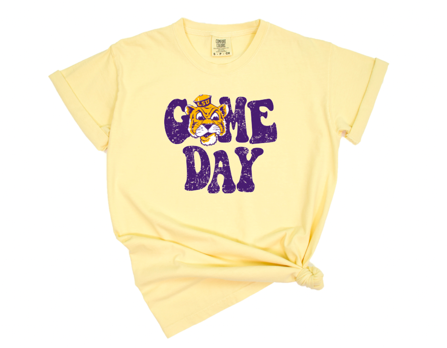 LSU Tigers Game Day Comfort Colors Tee LSU Tigers Tees
