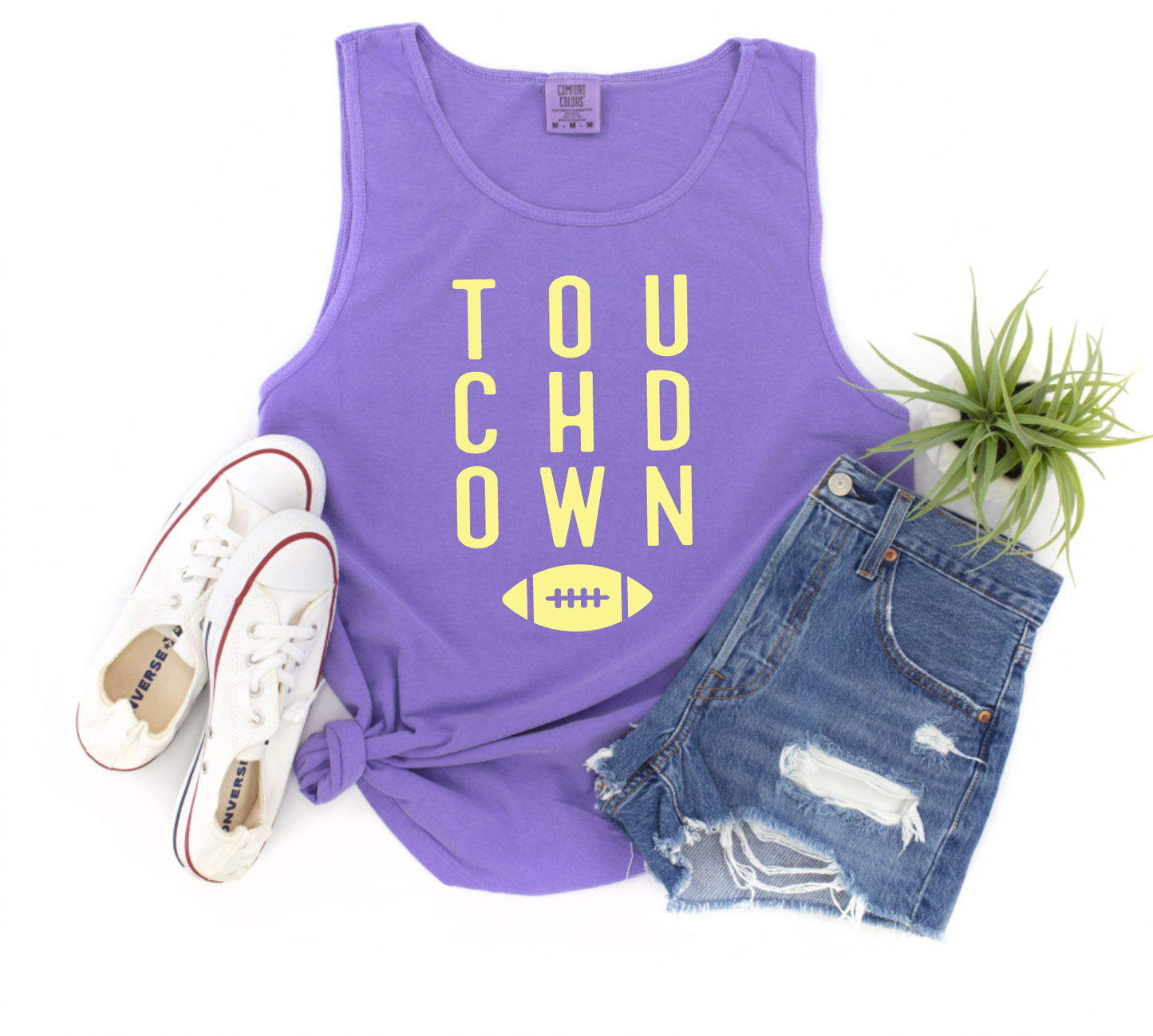Louisiana Football Comfort Colors Tee