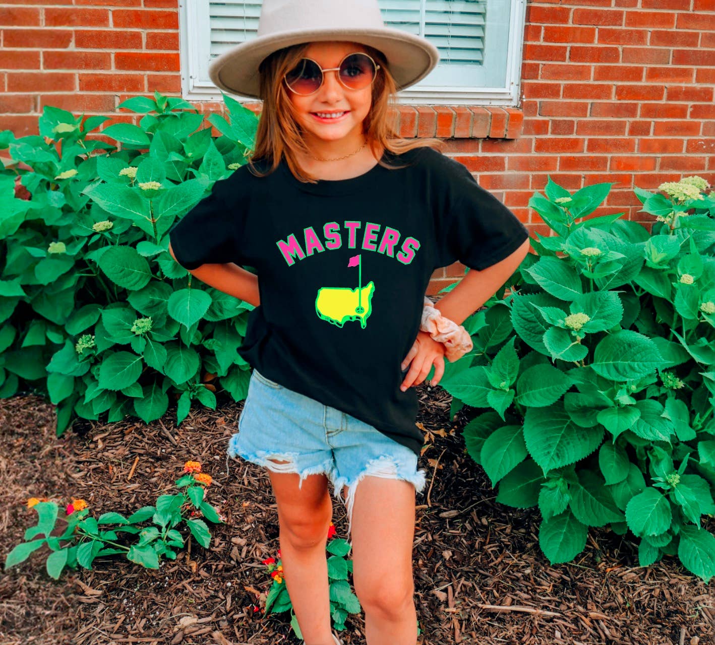 Toddler Preppy Masters Golf Tournament Tee Augusta Georgia