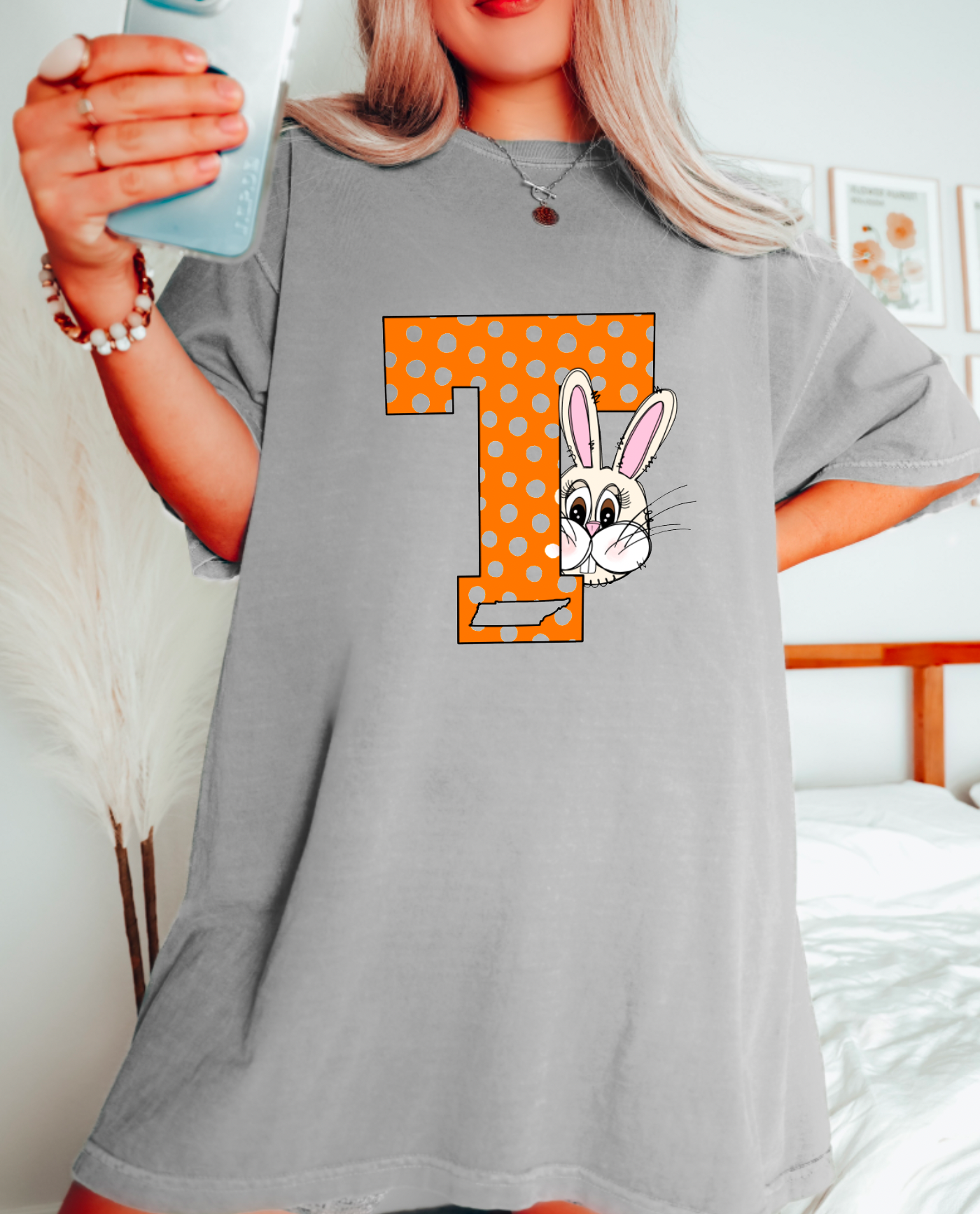 Tennessee Easter Bunny Comfort Colors Tee