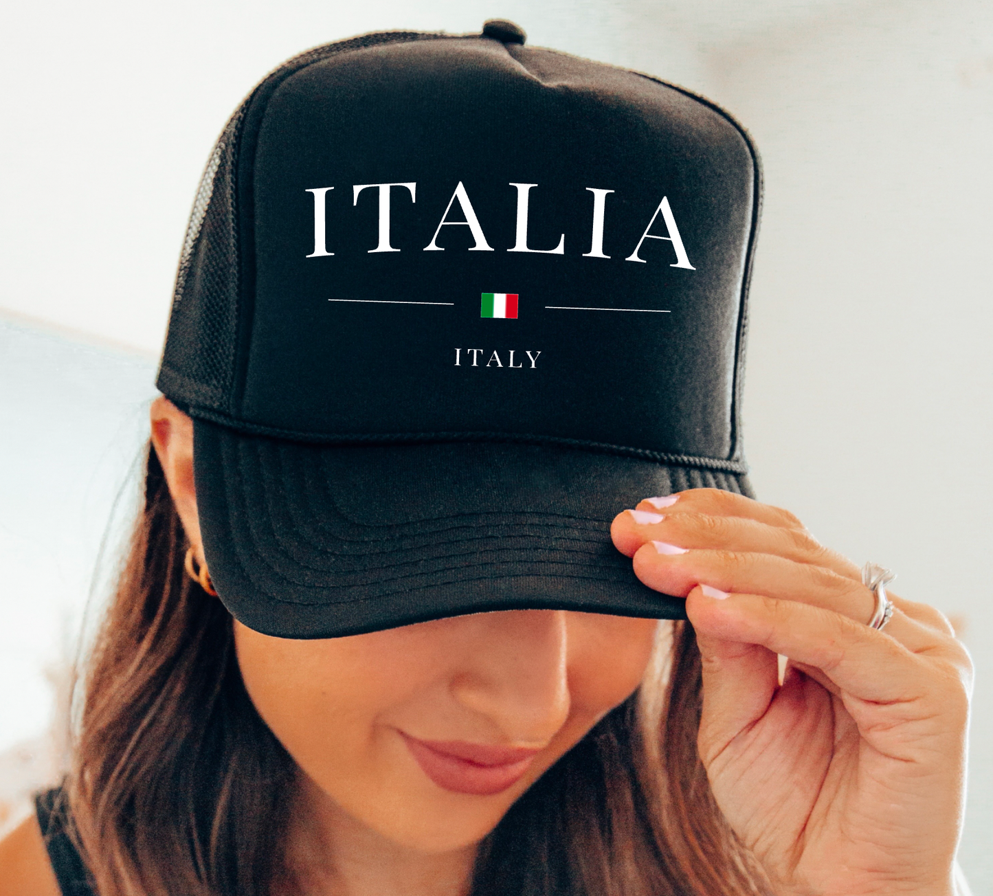 Italy Trucker Hat | Italy | Preppy