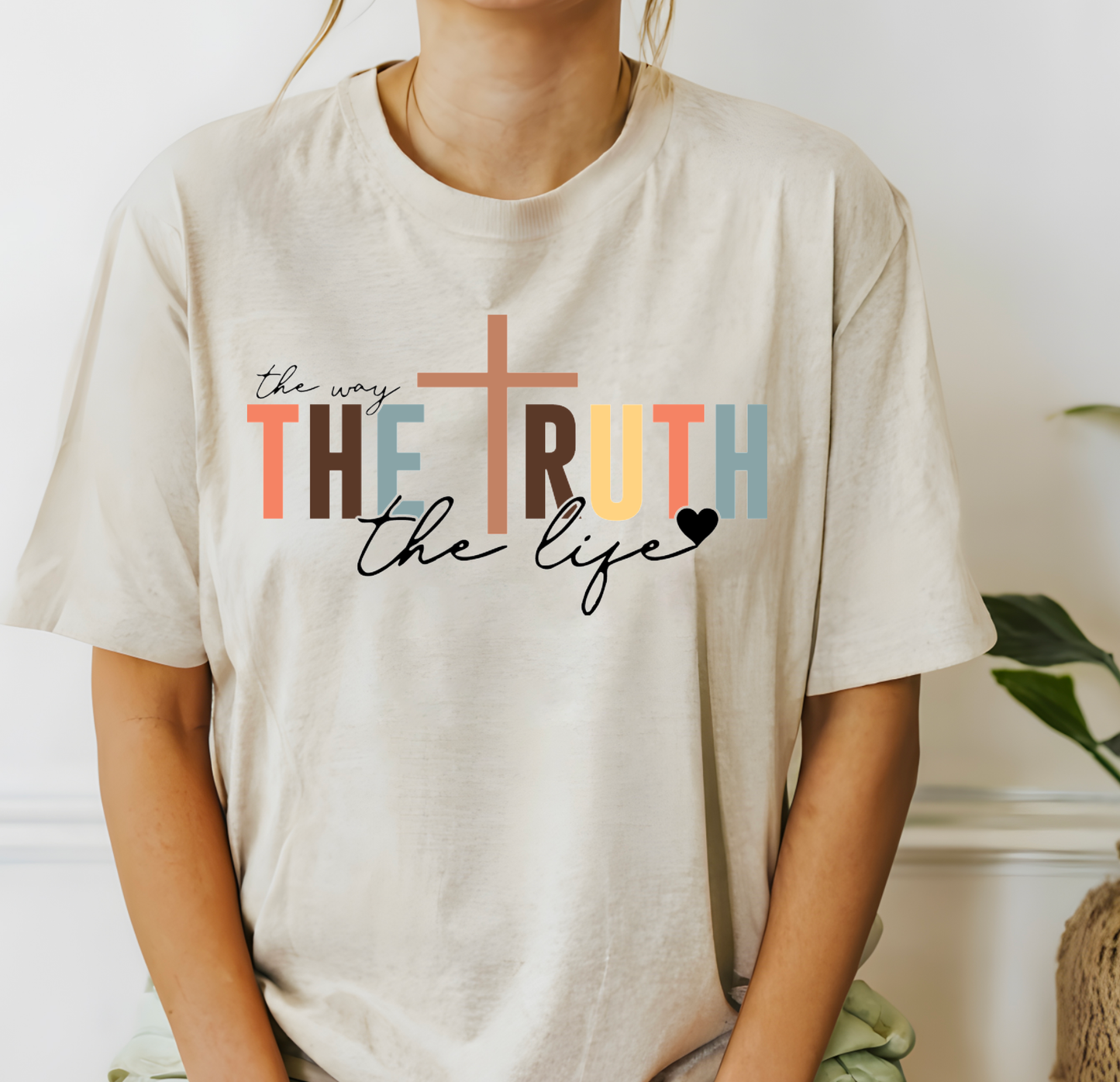 The Way The Truth The Life Gildan T-Shirt