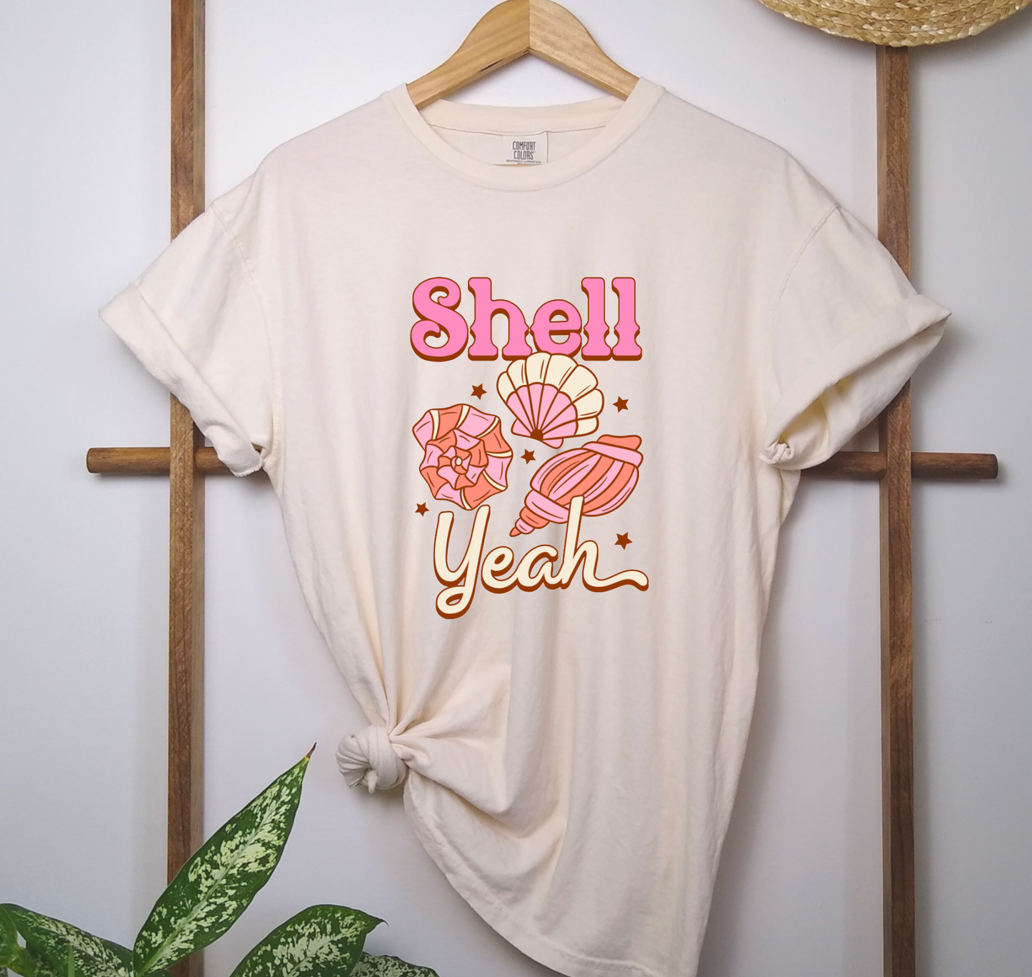 Retro Shell Yeah Comfort Colors T-Shirt