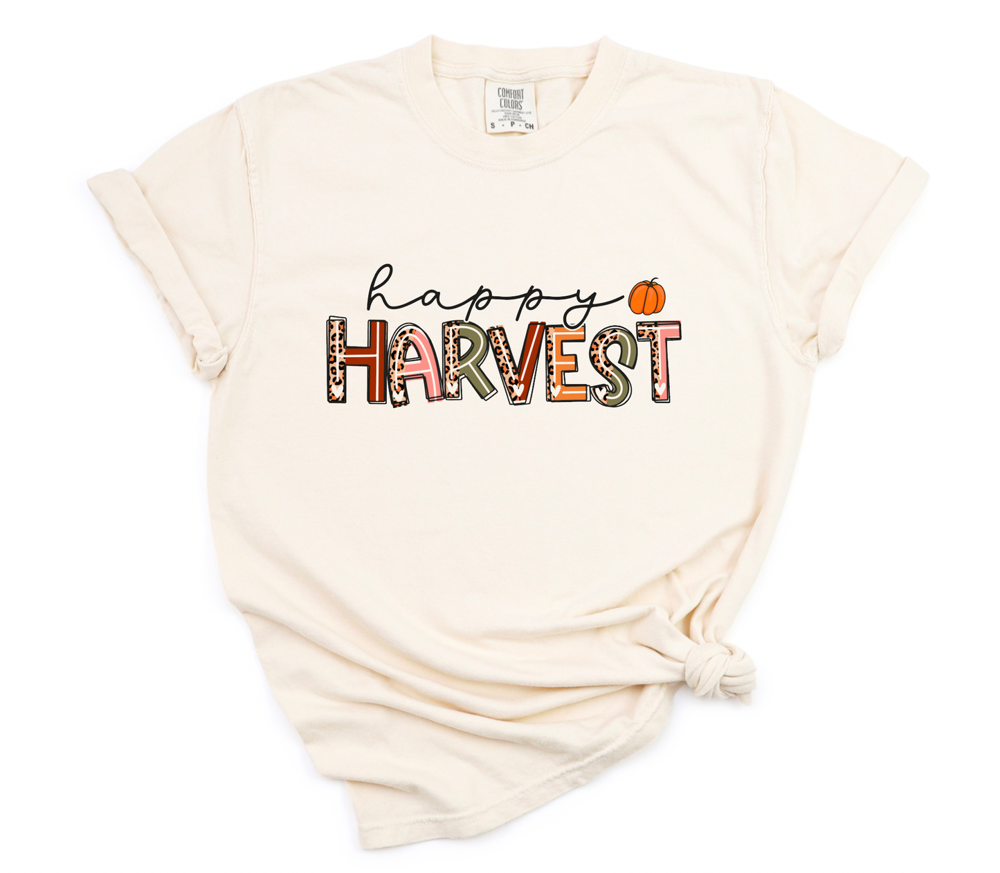 Happy Harvest Comfort Colors Tee Fall Tees
