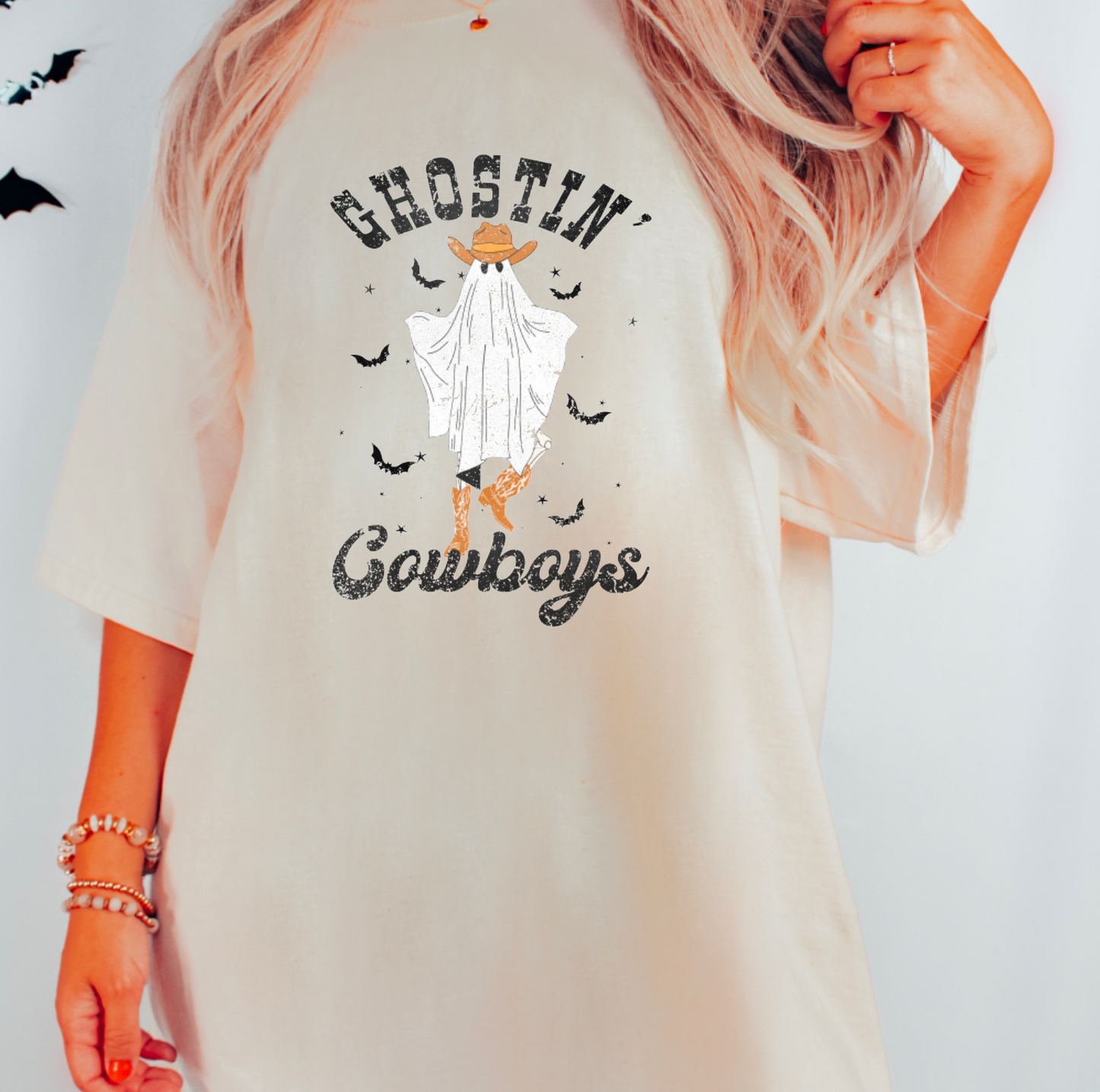Ghostin Cowboys Graphic Tee Fall Tees