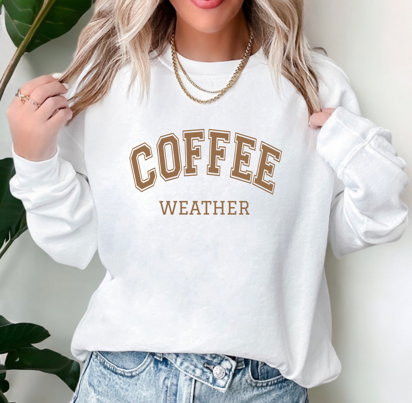 Coffee Weather Gildan Sweatshirt