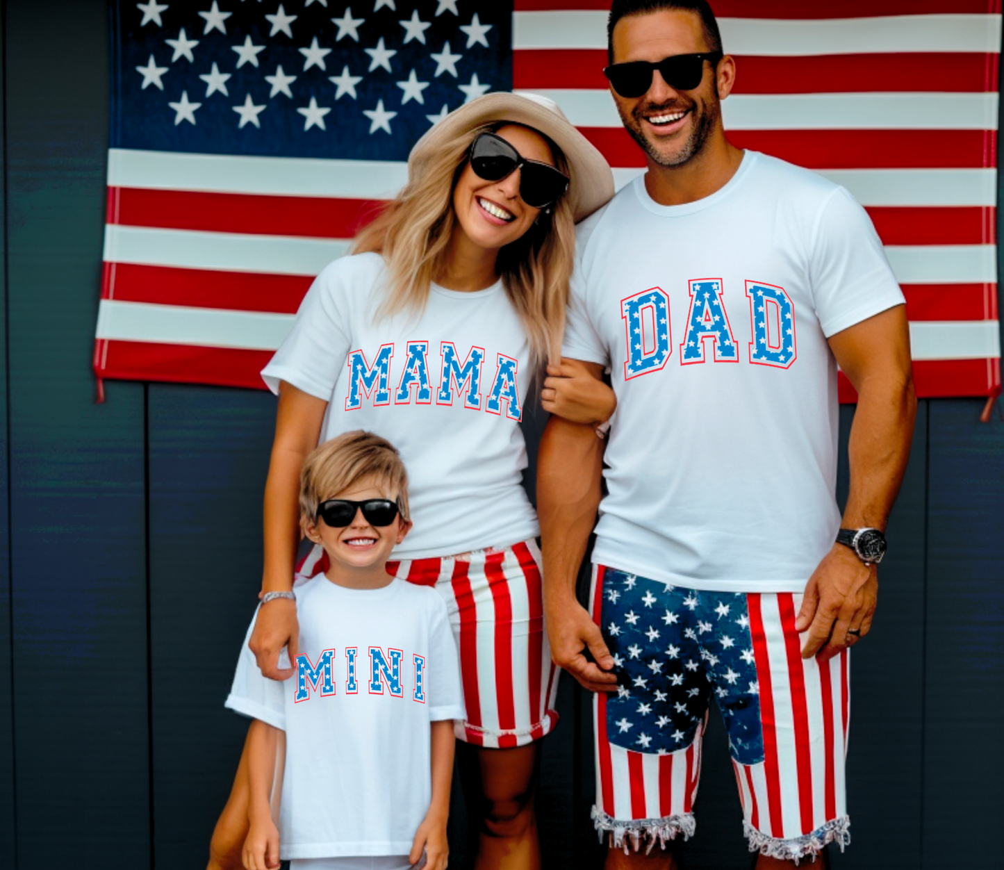 4th of July Family Graphic Tee | America | USA