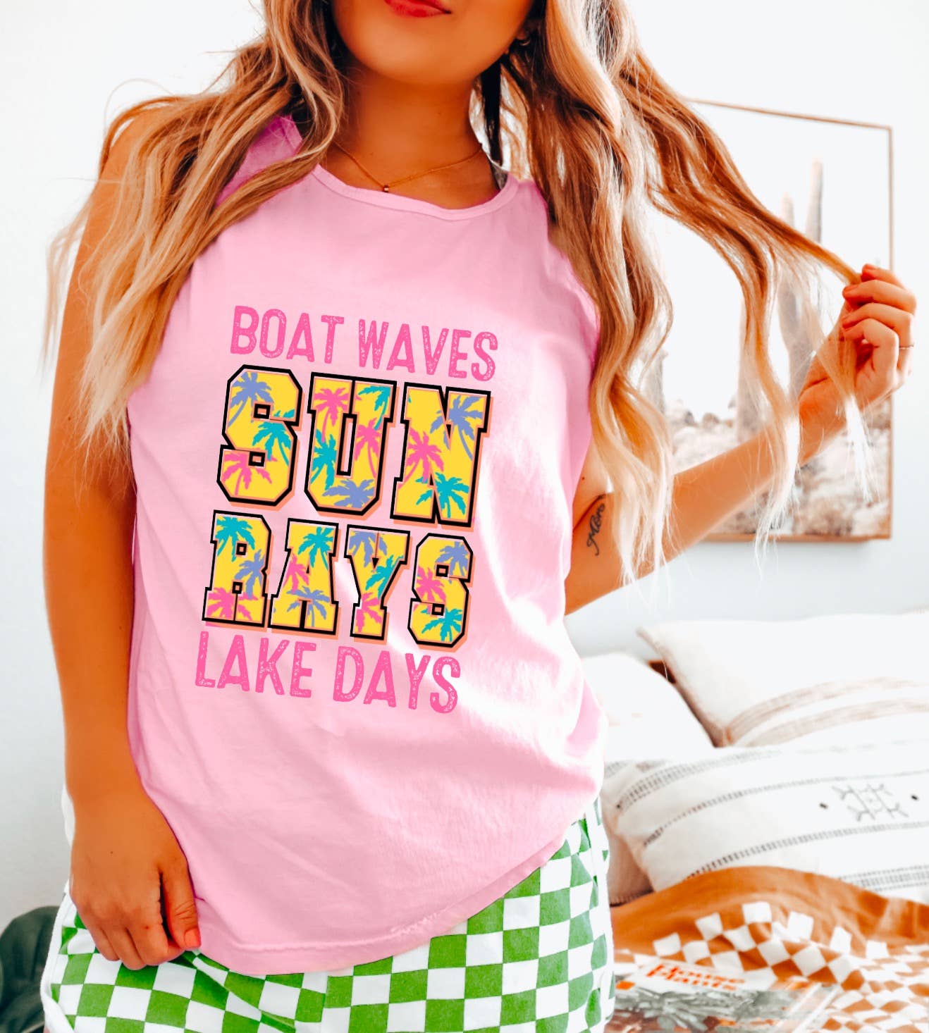 Boat Waves Sun Rays Lake Days Tank Summer