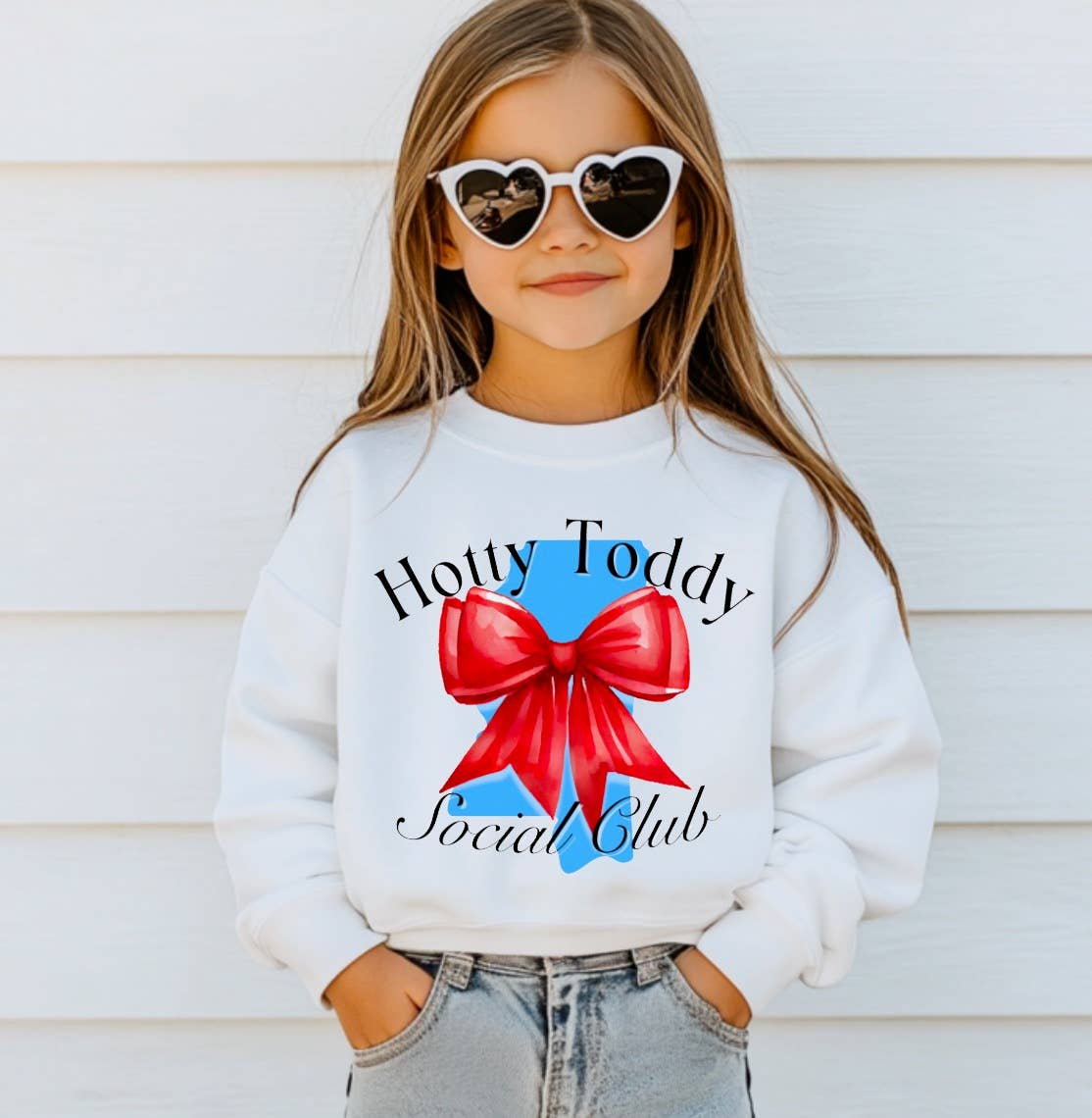 YOUTH Hotty Toddy Social Club Sweatshirt Ole Miss Rebels