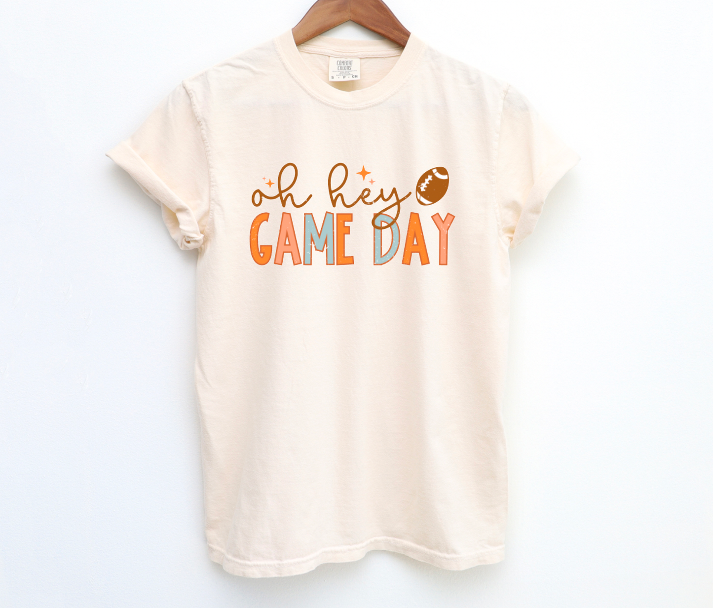 Oh Hey Gameday Comfort Colors Tee Fall Tees