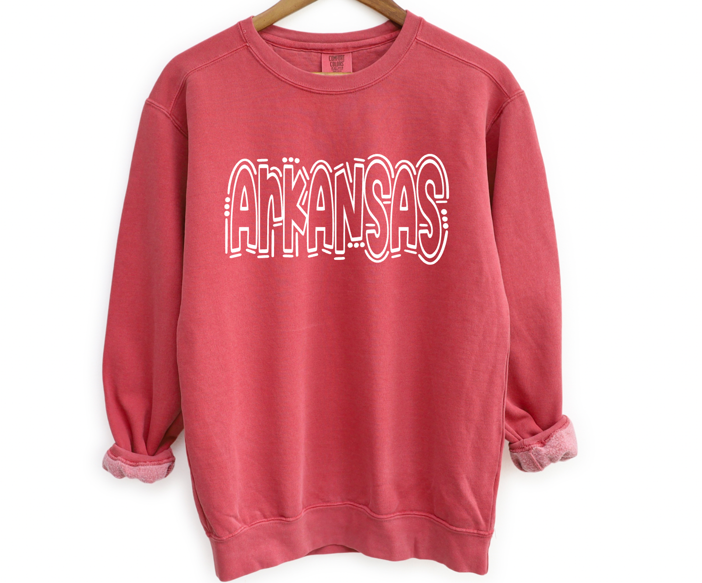 Arkansas Comfort Colors Sweatshirt