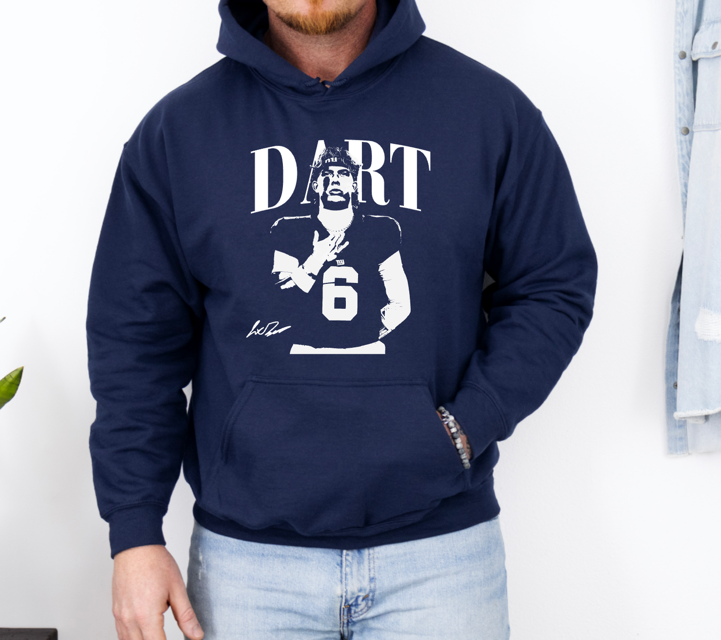 Jaxson Dart Football Hoodie Sports