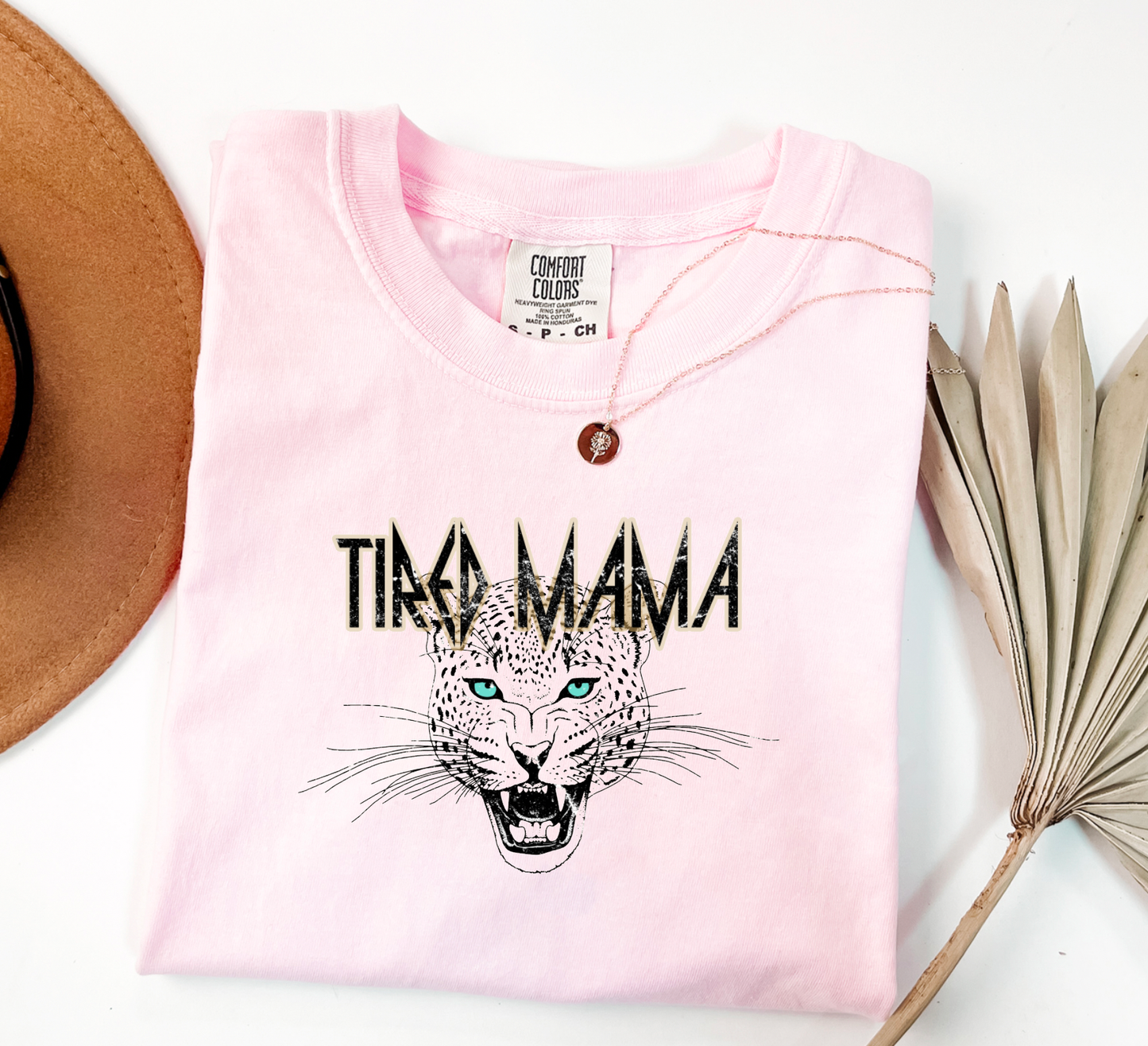 Tired Mama Rocker Comfort Colors T-Shirt