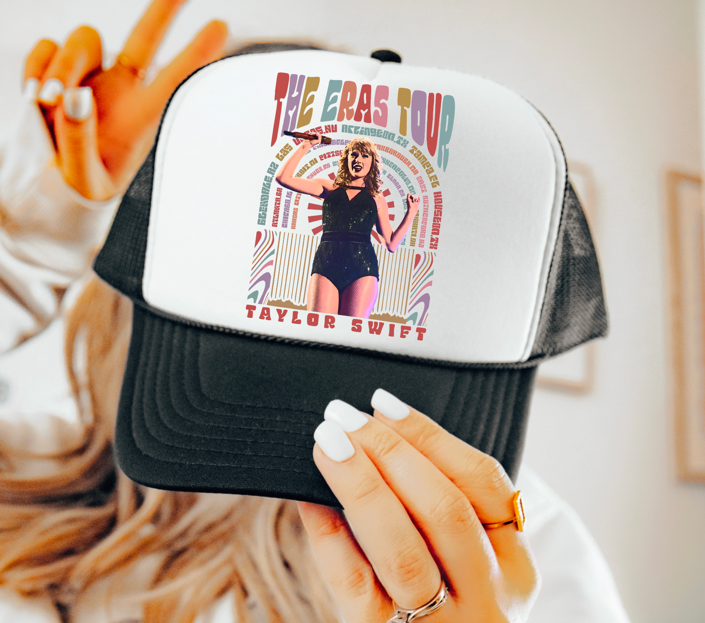 Retro Taylor Swift Eras Tour Women's Trucker Hat