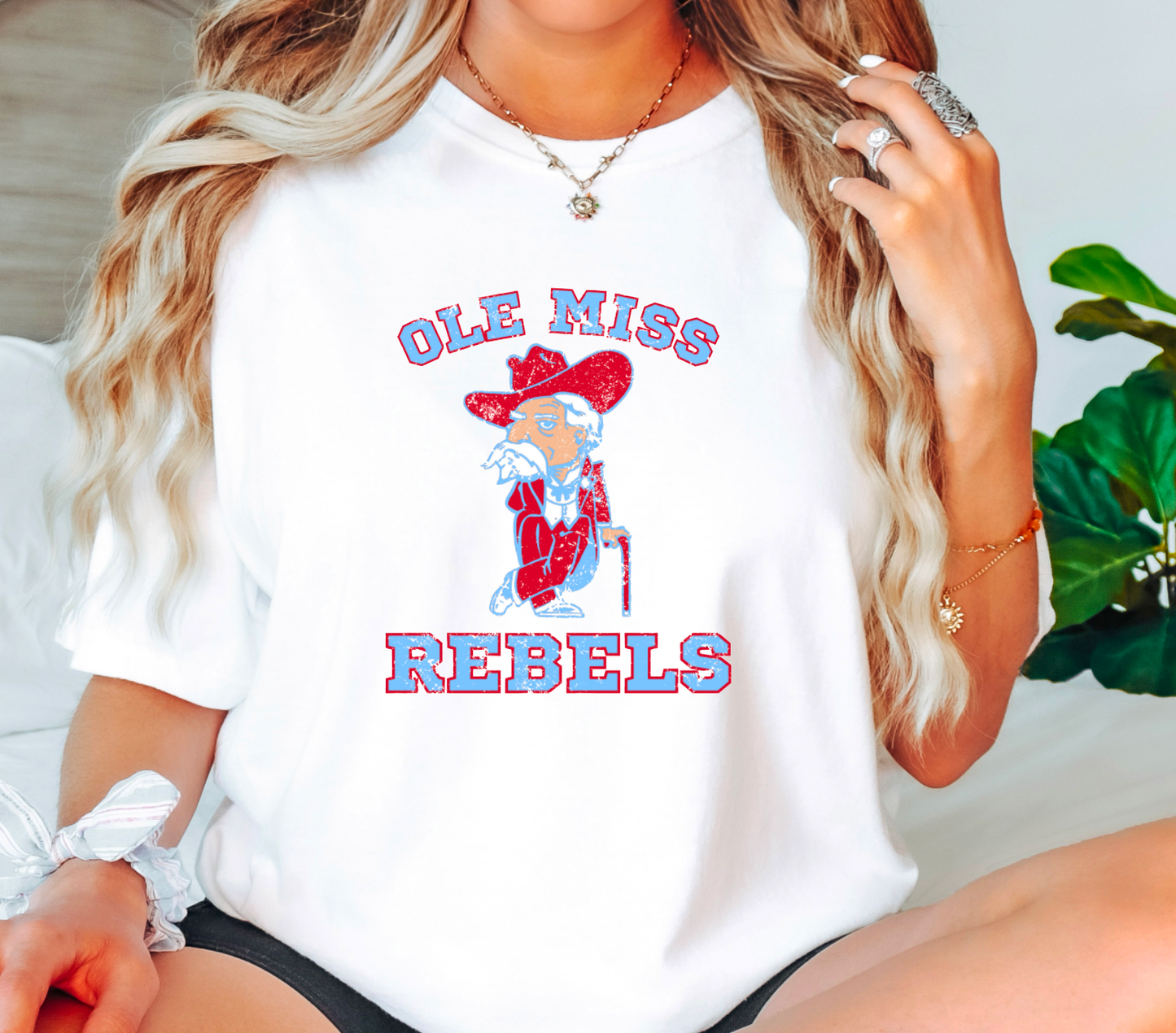 Ole Miss Rebels Game Day Comfort Comfort Colors Tee