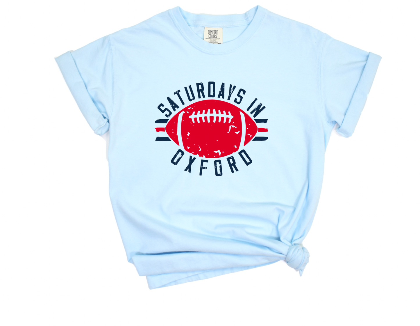 Saturdays In Oxford Graphic Tee Mississippi Ole Miss Tees