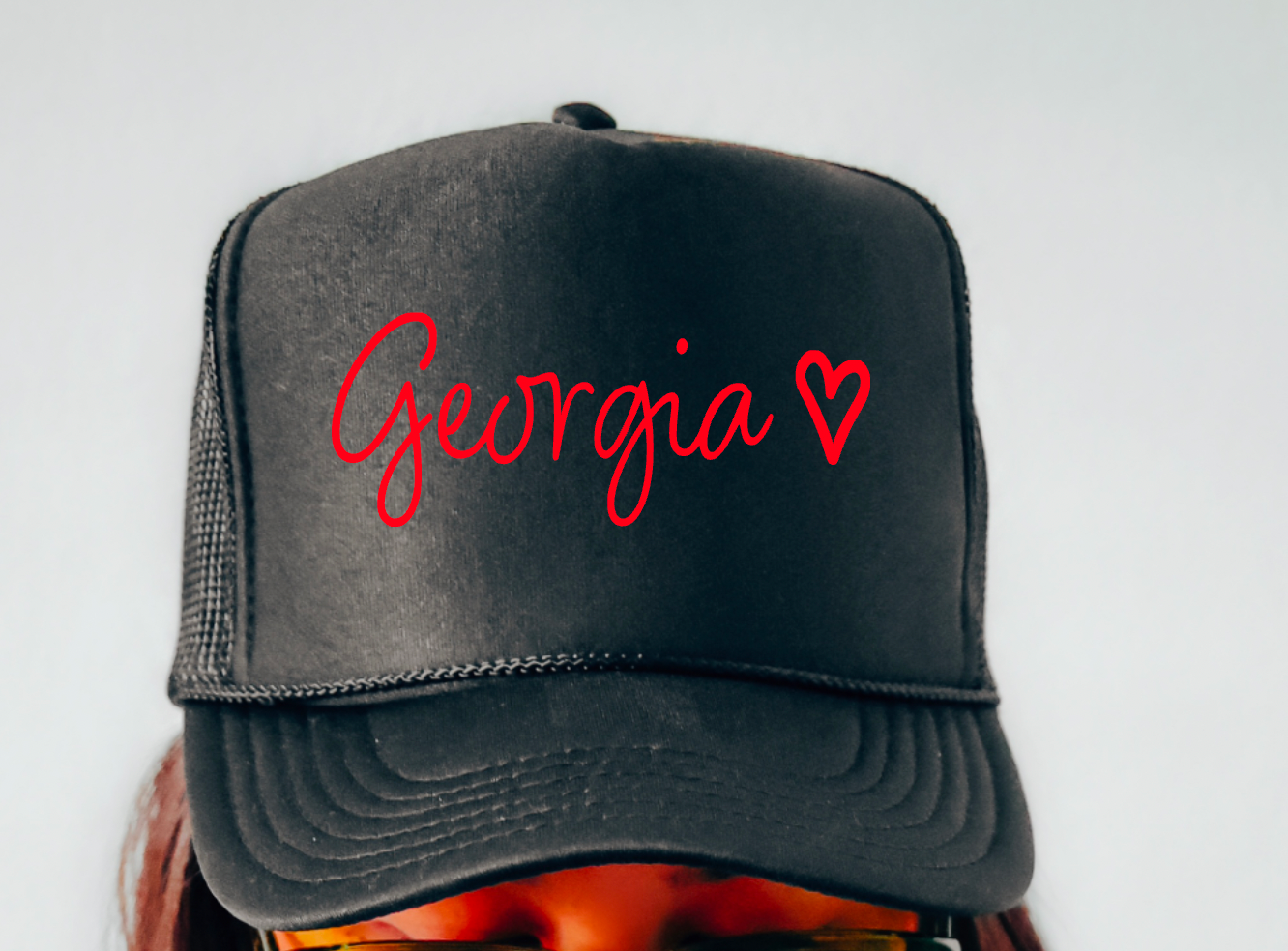 Georgia Bulldogs Heart Baseball Cap