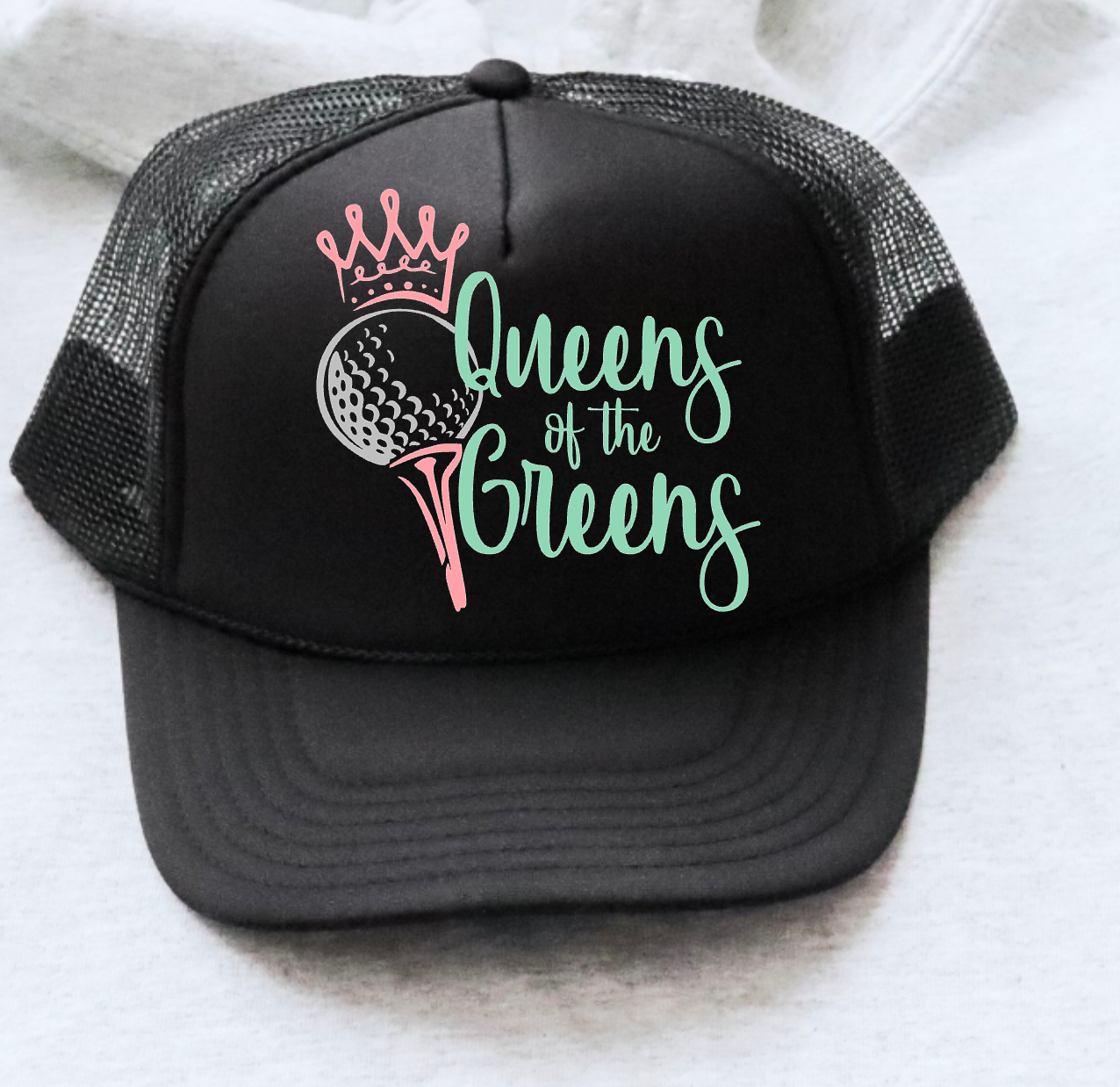Preppy Queen Of The Greens Trucker Hat | Golf | Preppy