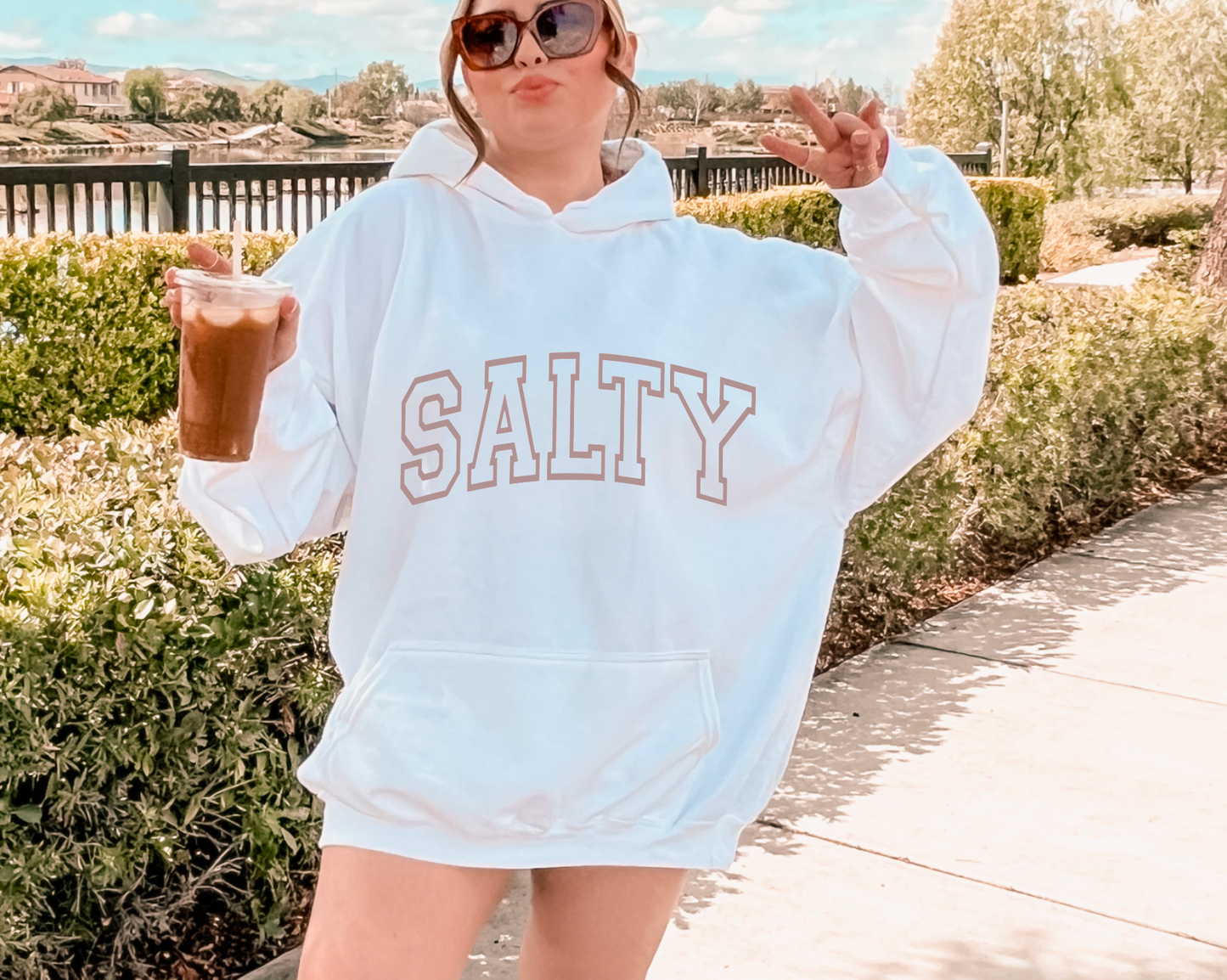 Salty Trendy Hoodie | Summer | Salty