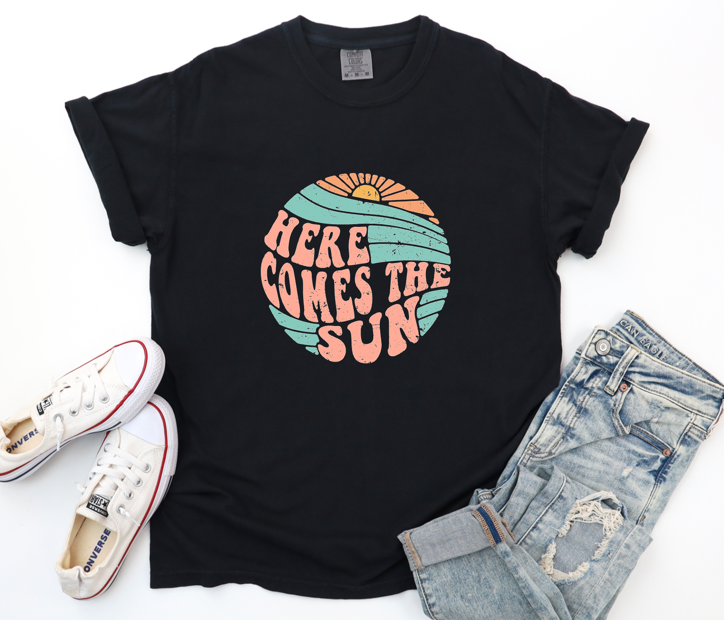 Here Comes The Sun Graphic Tee | T-Shirts| Summer T-Shirt