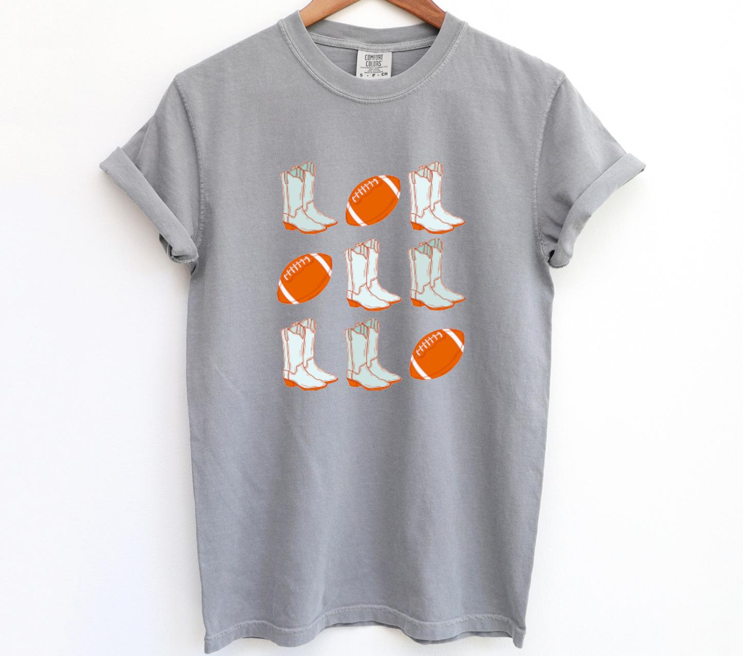 Tennessee Vols Preppy Football Graphic Tee Tennessee Tees