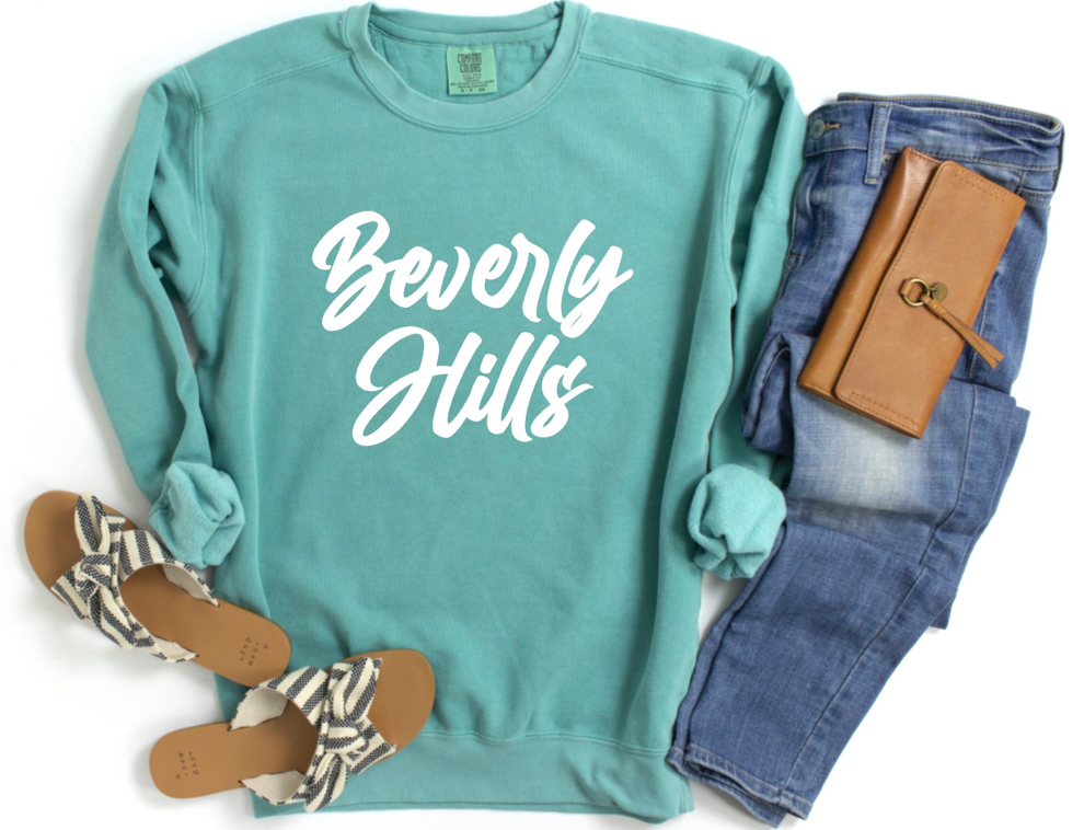 Beverly Hills Comfort Colors Sweatshirt