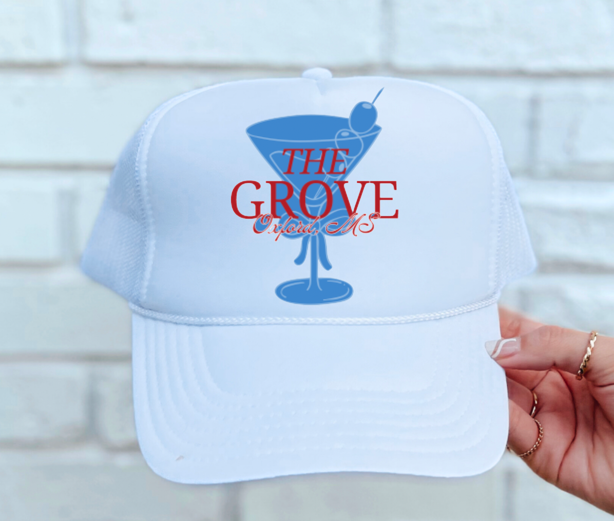 Preppy The Grove Trucker Hat Ole Miss Rebels Oxford MS