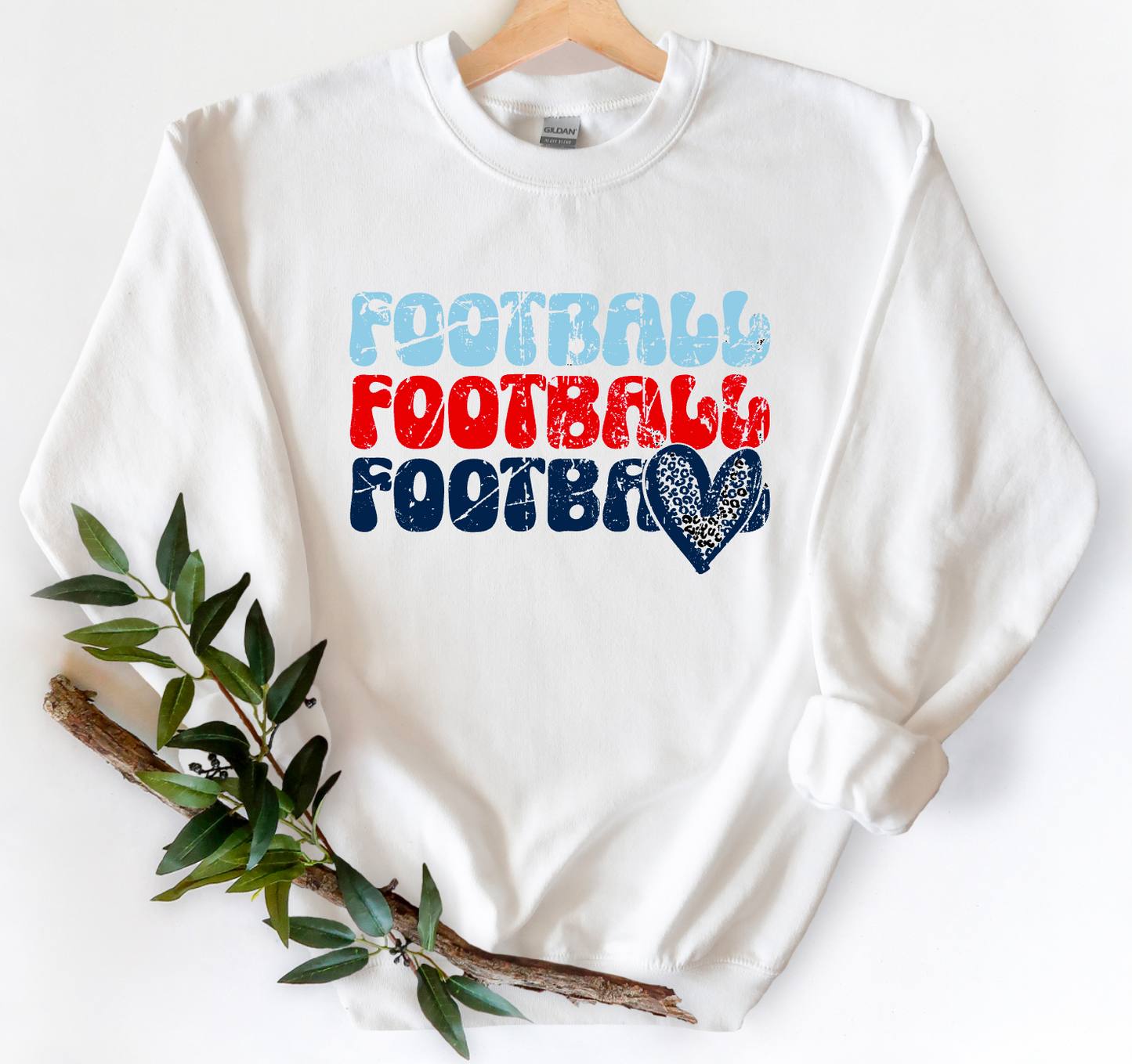 Ole Miss Football Gildan Sweatshirt
