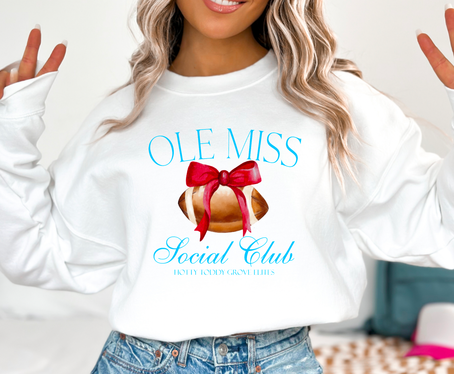 Ole Miss Social Club Sweatshirt Football