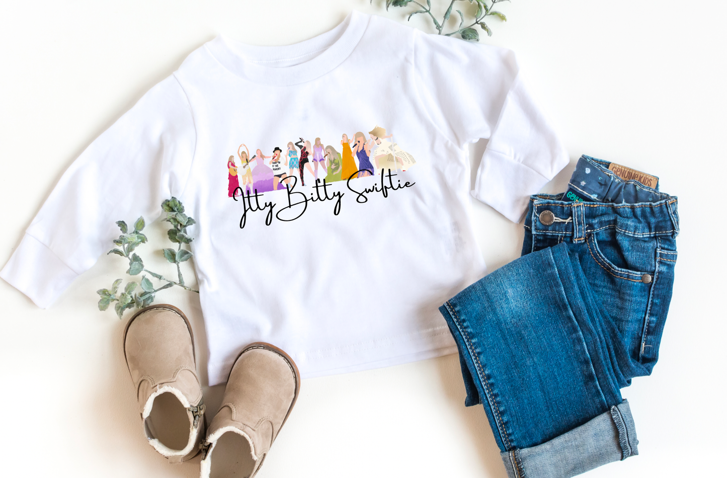 YOUTH Itty Bitty Swiftie Long Sleeve Tee Taylor Swift