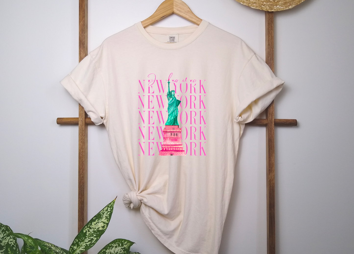 Preppy New York City Comfort Colors T-Shirt