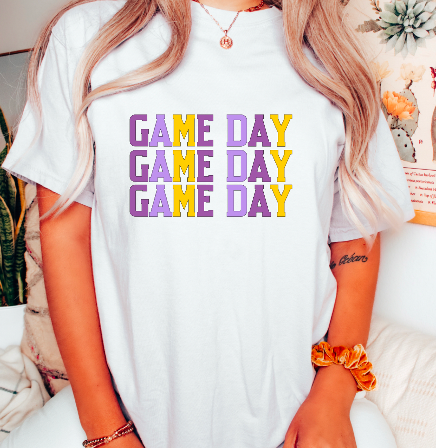 LSU Tigers Game Day Comfort Colors Tee