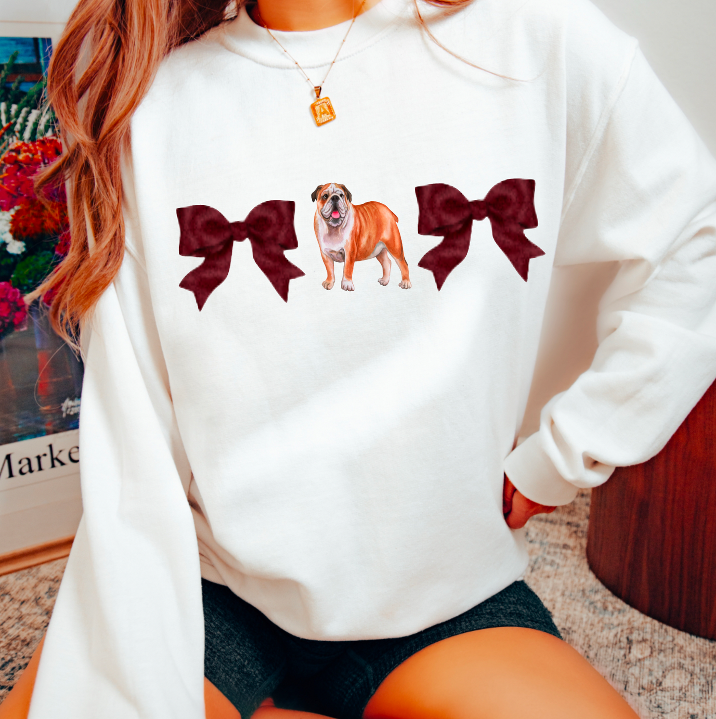Coquette Bulldog Sweatshirt