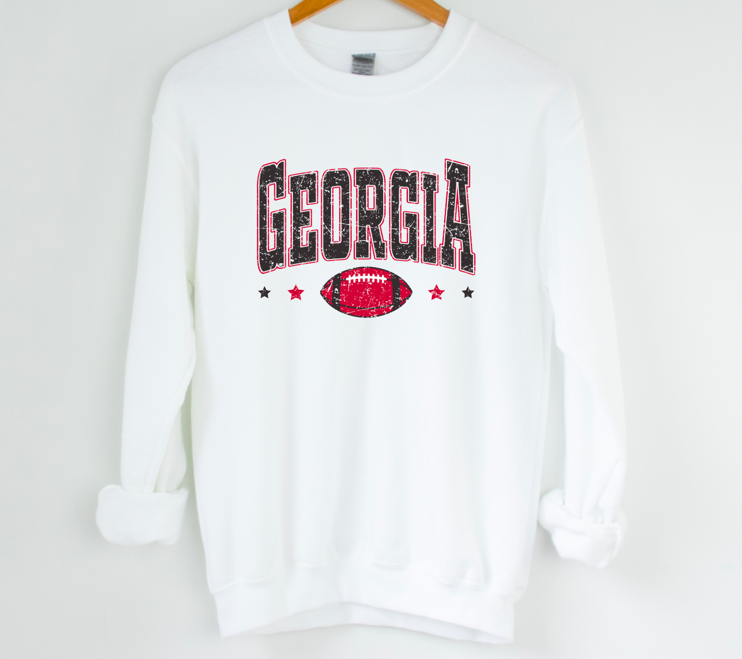 Georgia Bulldogs Football Sweatshirt Football Tees