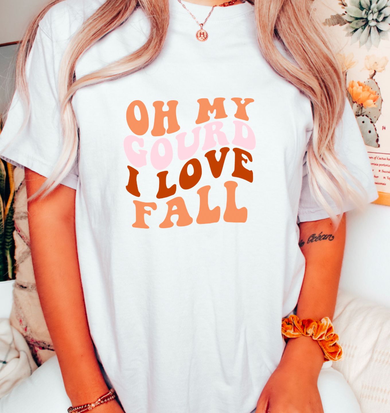 Oh My Gourd Comfort Colors Tee Fall Tees