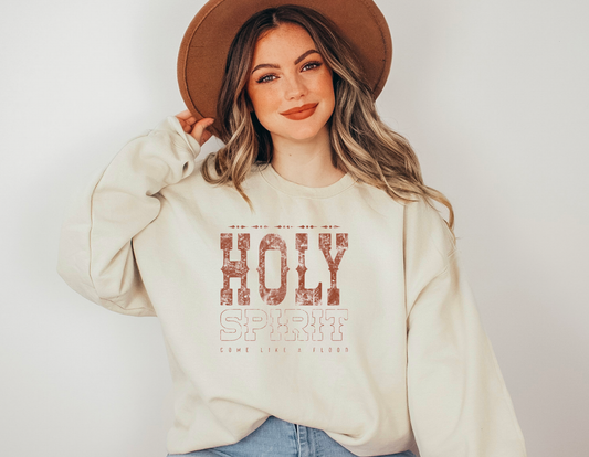Holy Spirit Gildan Crewneck Sweatshirt Faith Tees