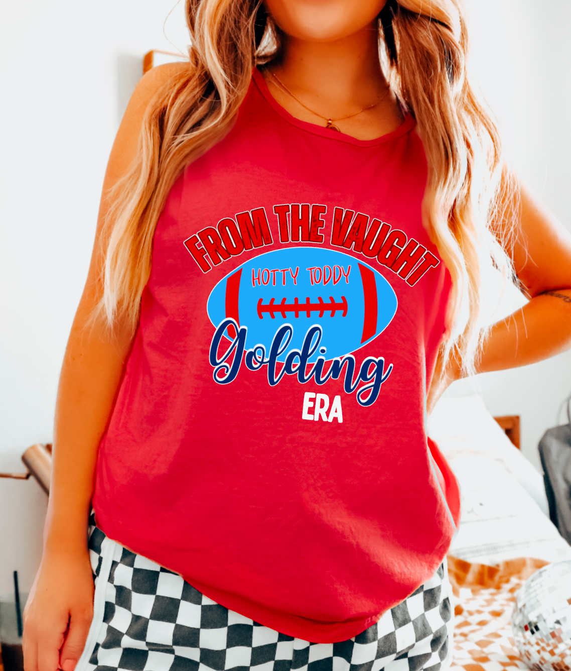From The Vaught Golding Era Tank Ole Miss Rebels 