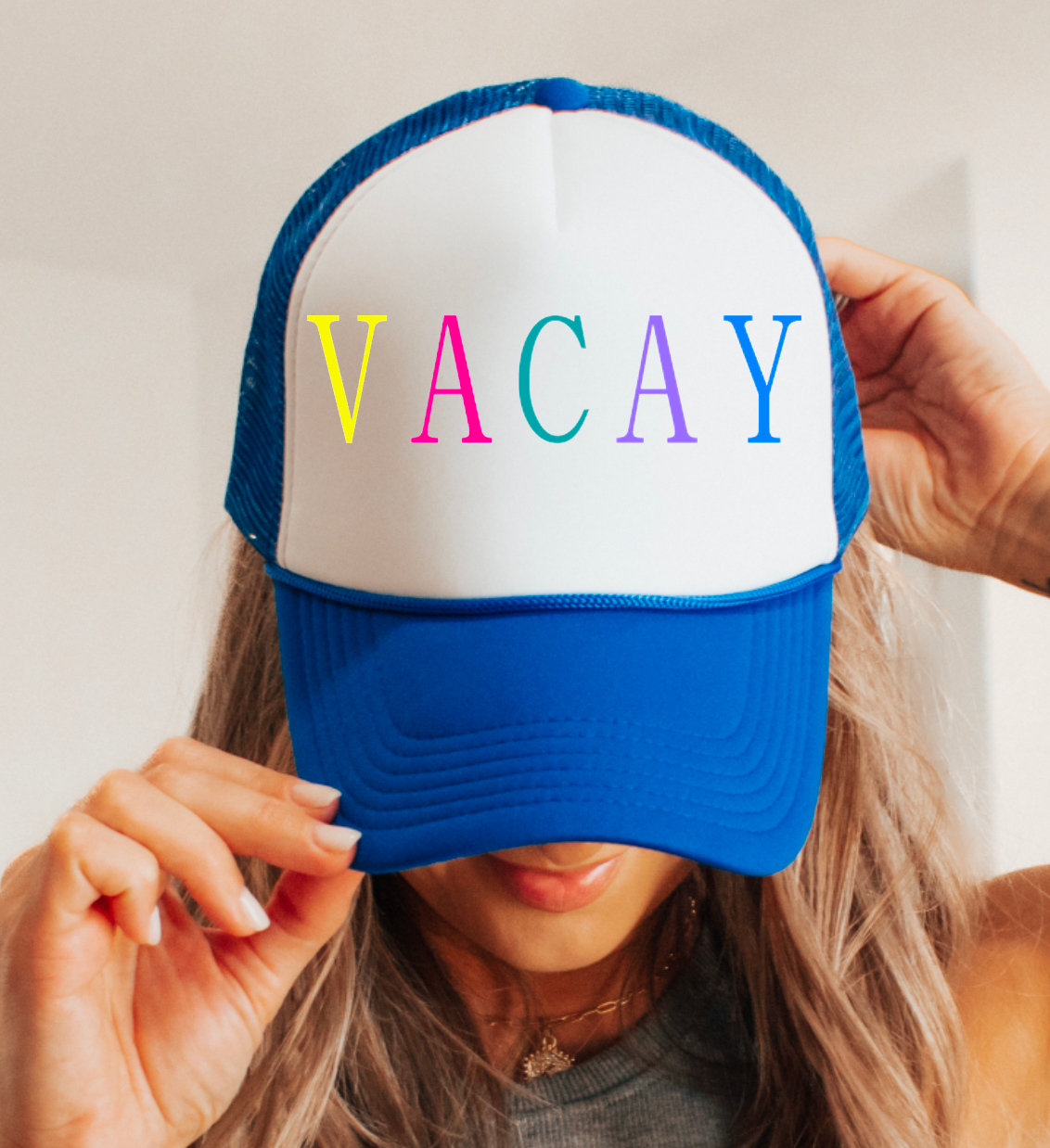 Trendy Vacay Trucker Hat | Summer | Vacation