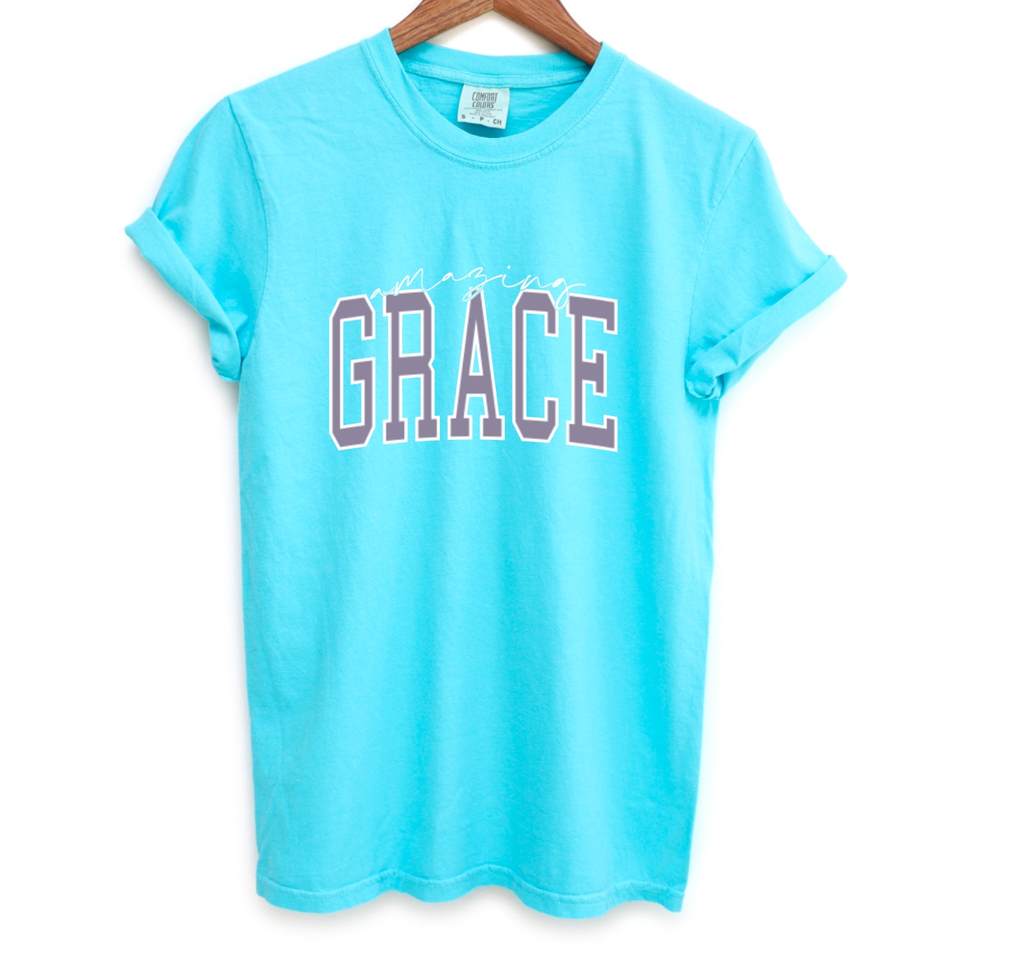 Amazing Grace Christian Graphic Tee T-Shirt