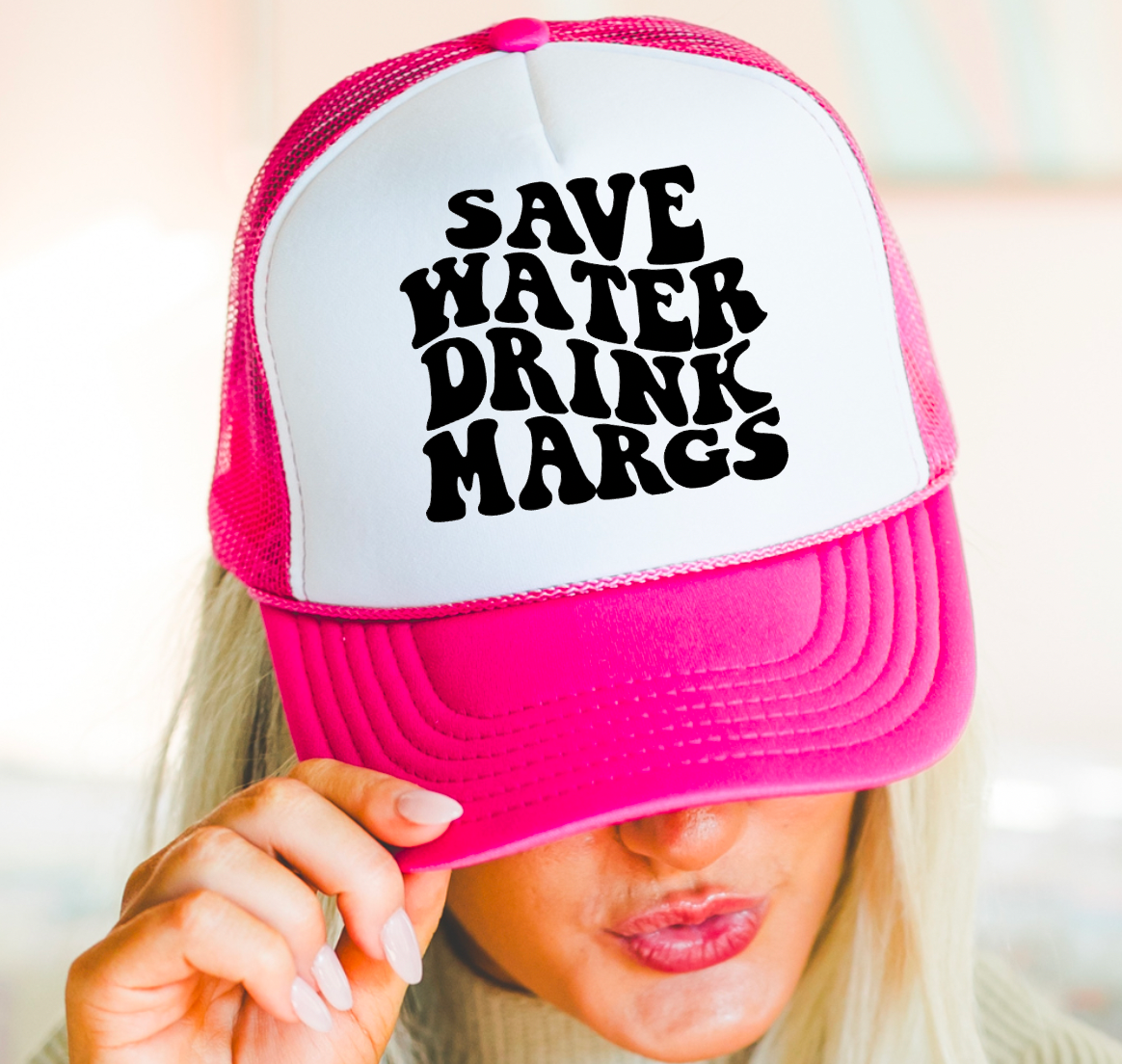 Save Water Drink Margs Trucker Hat | Summer | Trucker Hats