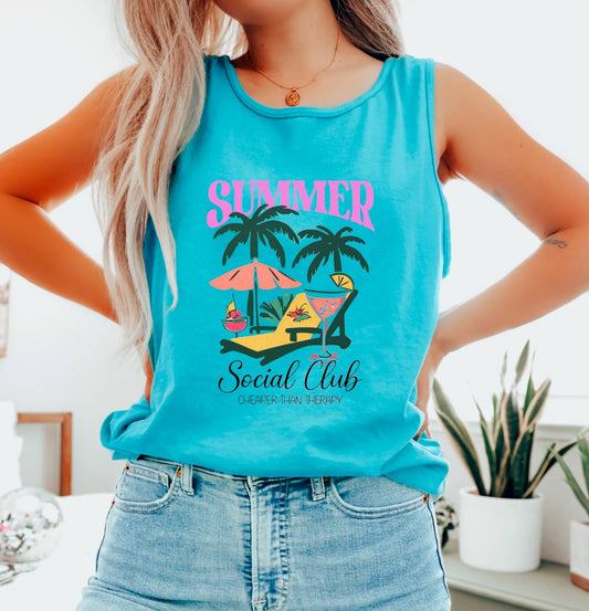 Summer Social Club Tank Beach    