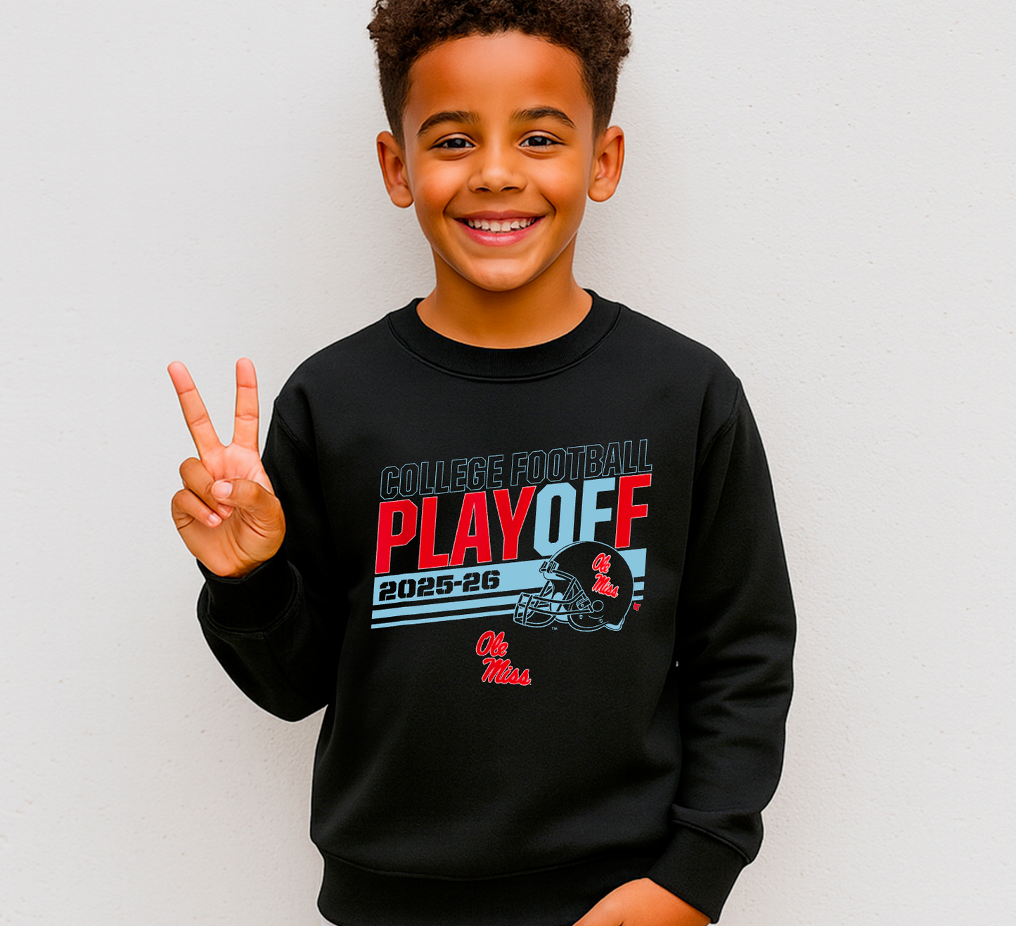 YOUTH Ole Miss College Football Playoff Sweatshirt  
