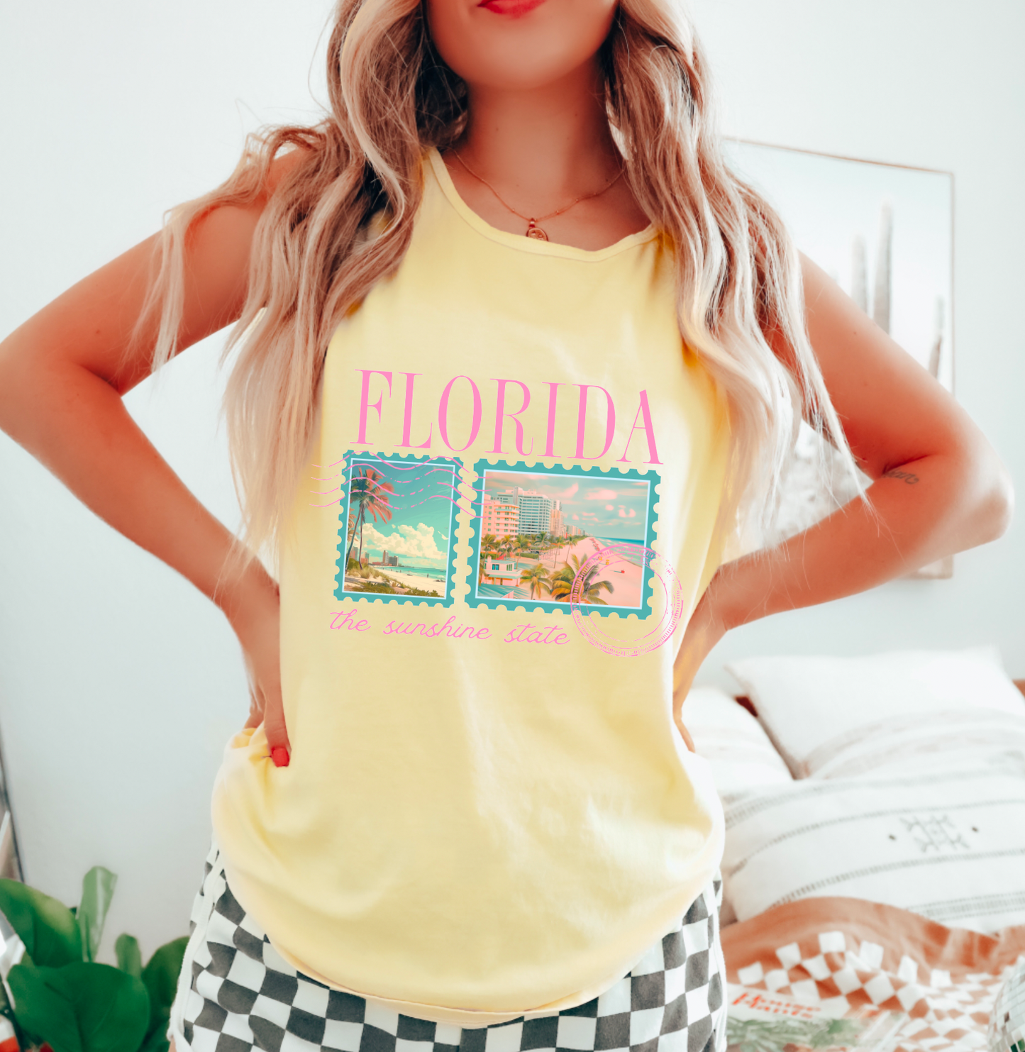 Florida Vacation Tank Top Summer T-Shirt