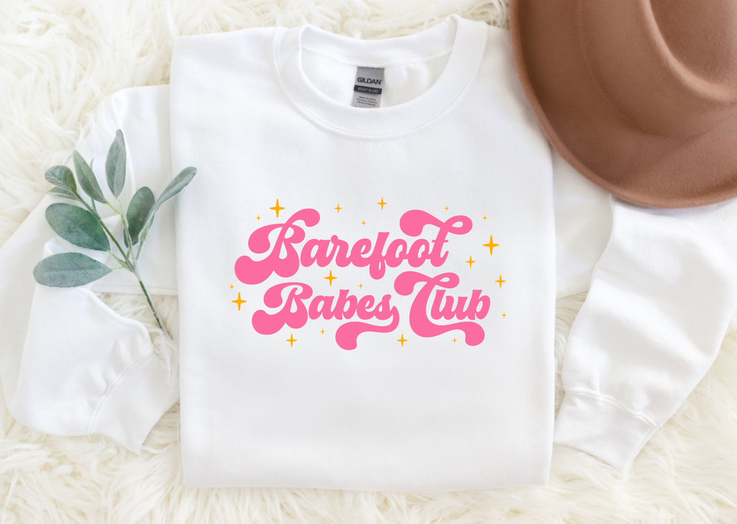 Barefoot Babes Club Sweatshirt | Summer | Beach
