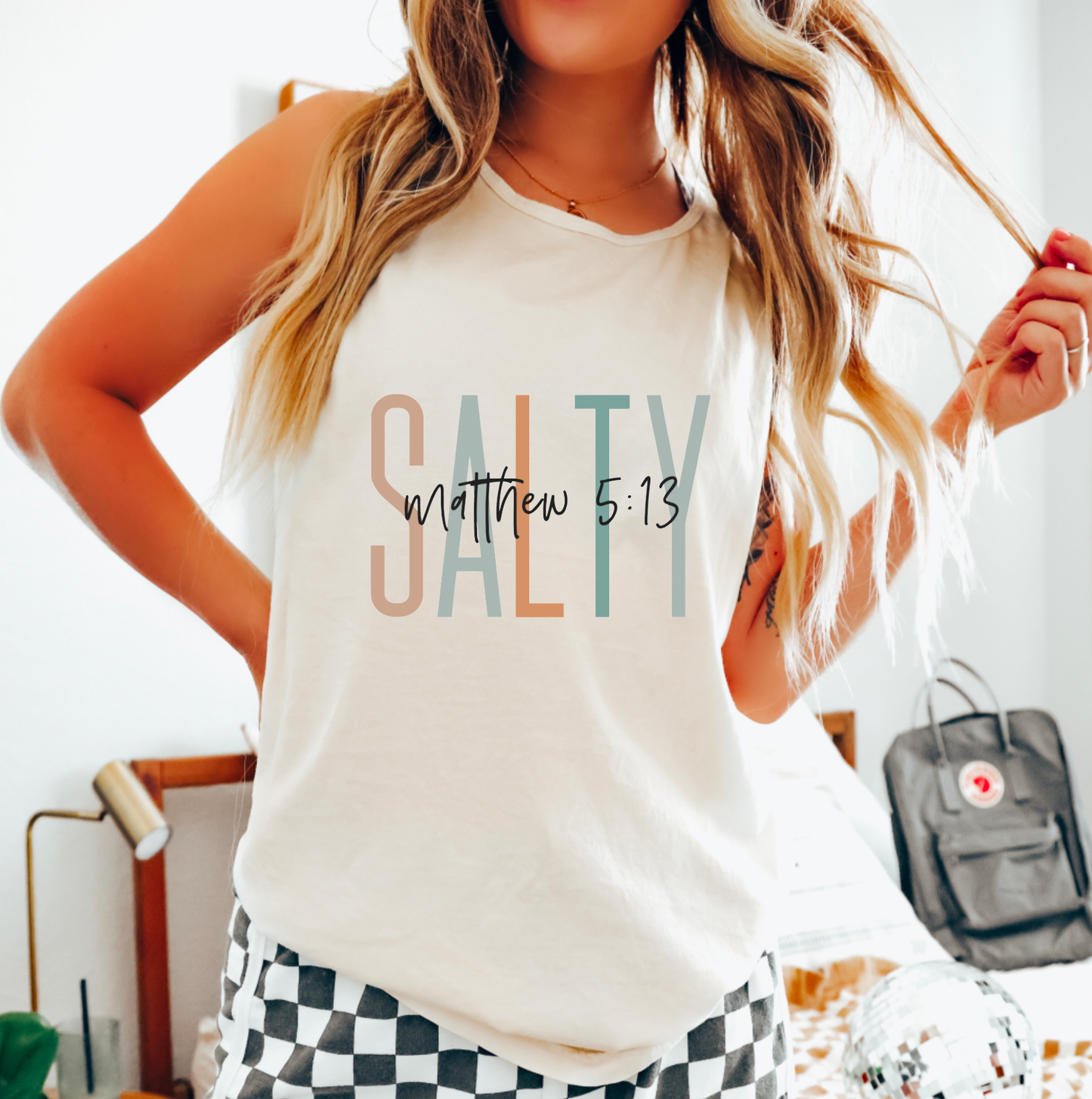 Boho Salty Comfort Colors Tank Top