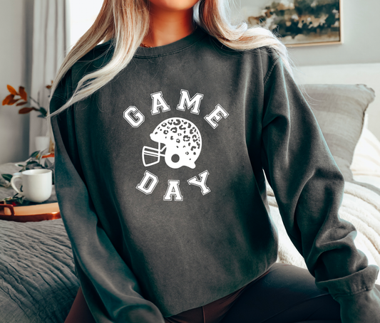 Game Day Football Comfort Colors Sweatshirt