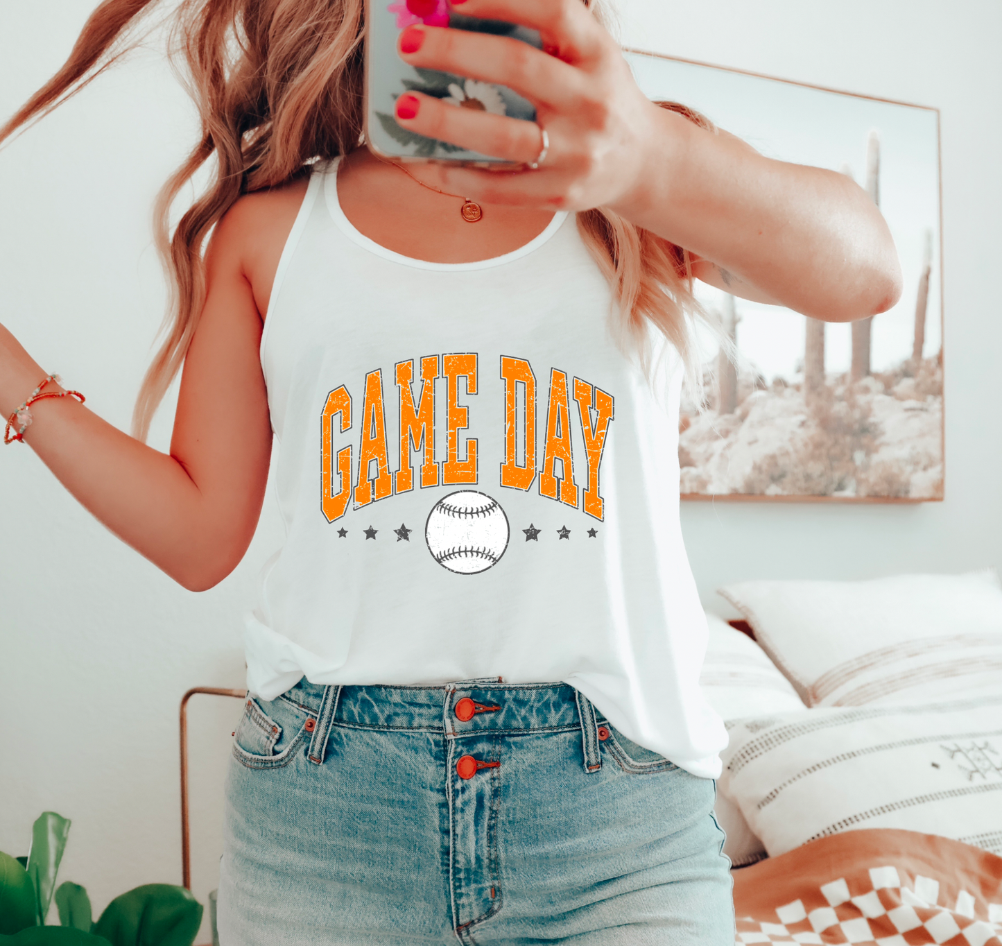 Tennessee Vols Game Day Baseball Tank Top|Tennessee|Baseball